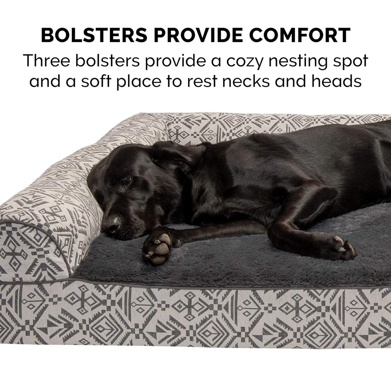 FurHaven Orthopedic Polyester Pet Bed