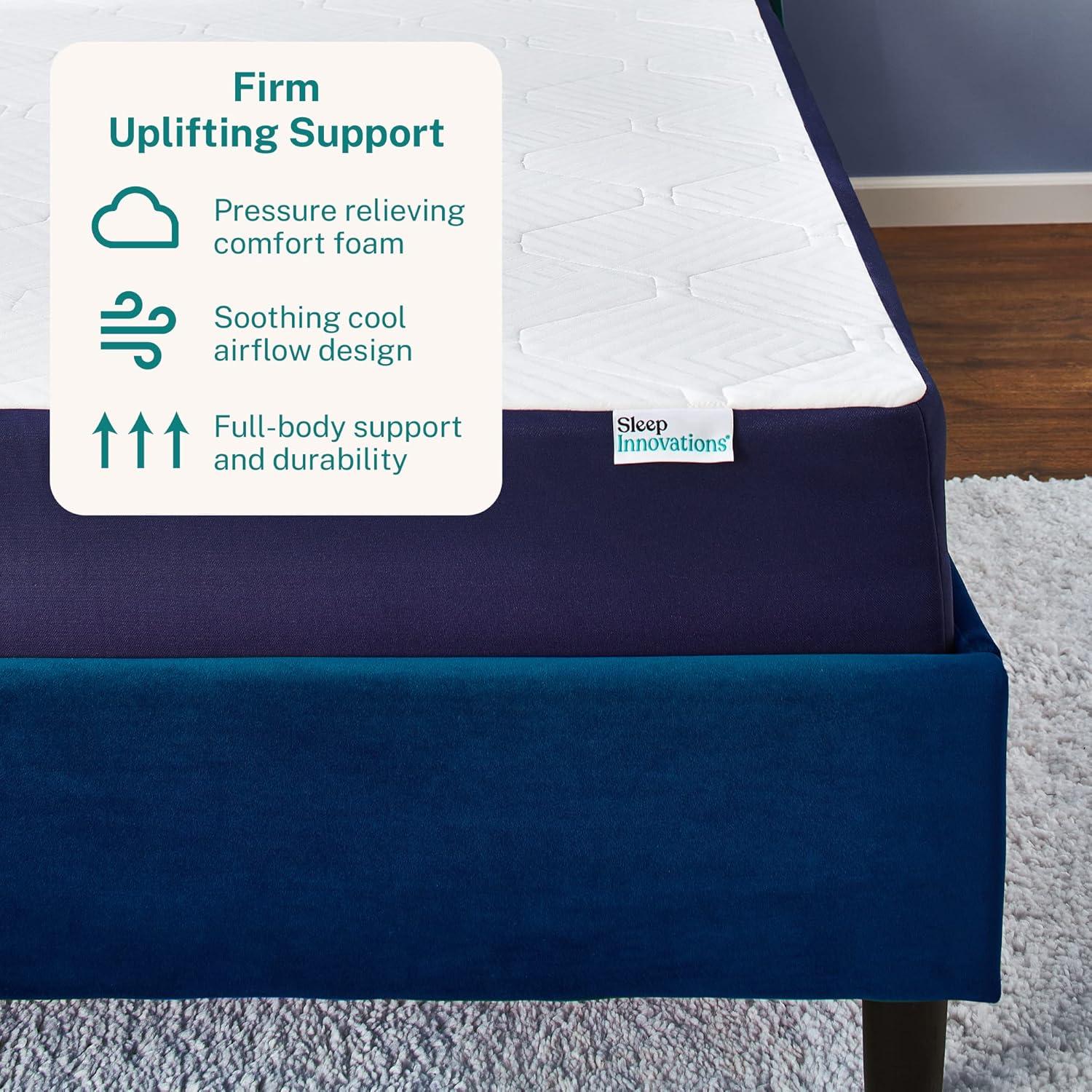 Sleep Innovations Arlo 10" Firm Memory Foam Mattress