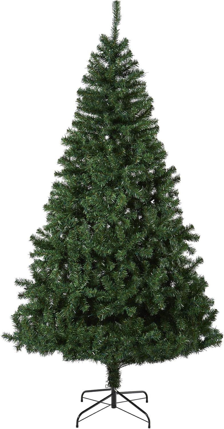 Nearly Natural 7.5-ft Northern Tip Pine Artificial Christmas Tree with 400 Clear LED Lights