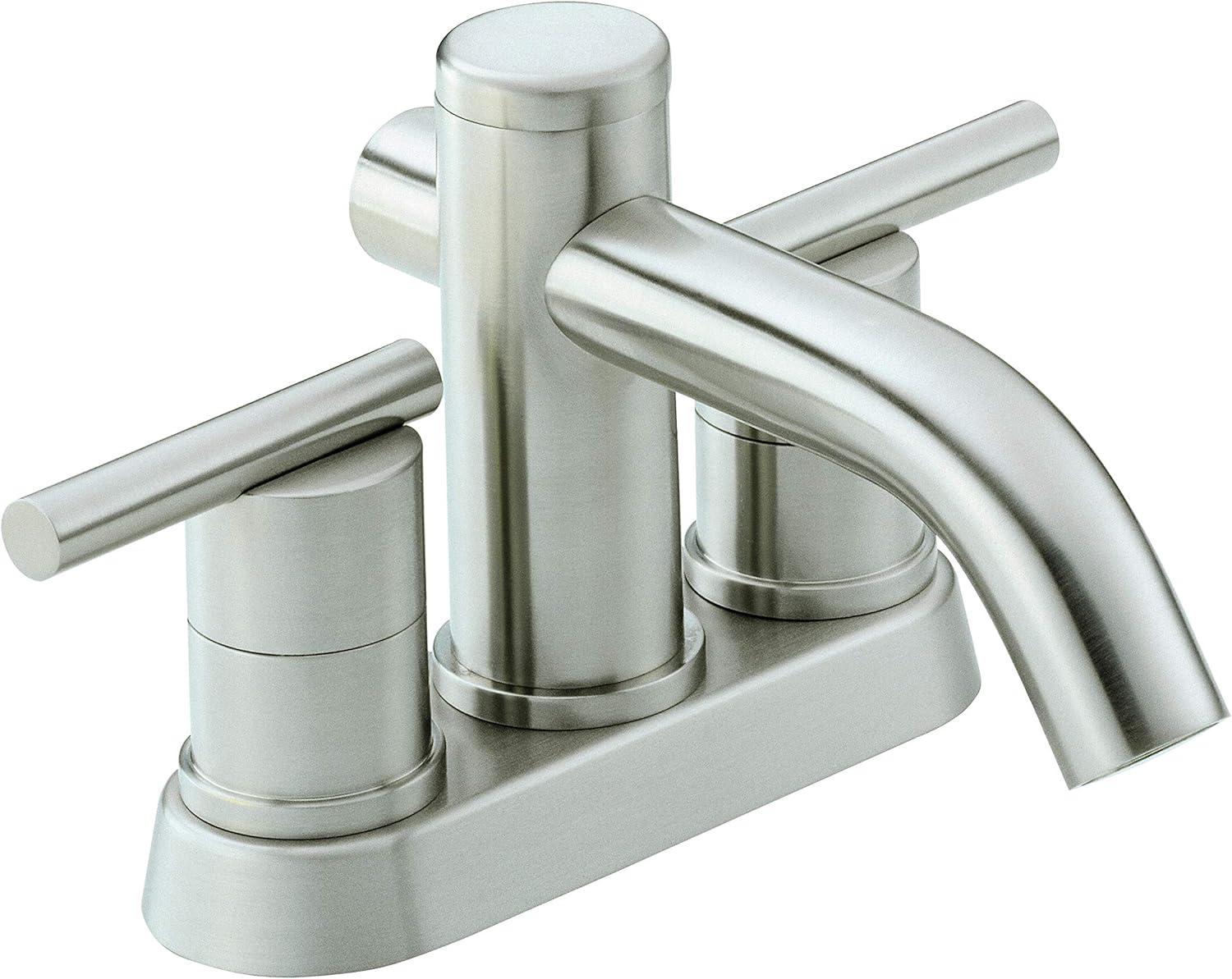 Danze Parma Two Handle Centerset Bathroom Faucet, Chrome