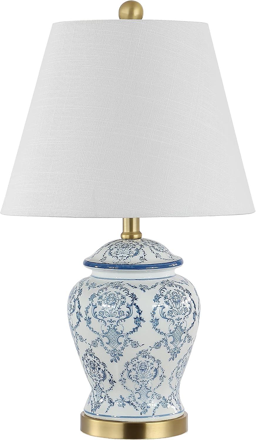 Jonathan Y Juliana Traditional Classic Chinoiserie Ceramic Led Table Lamp