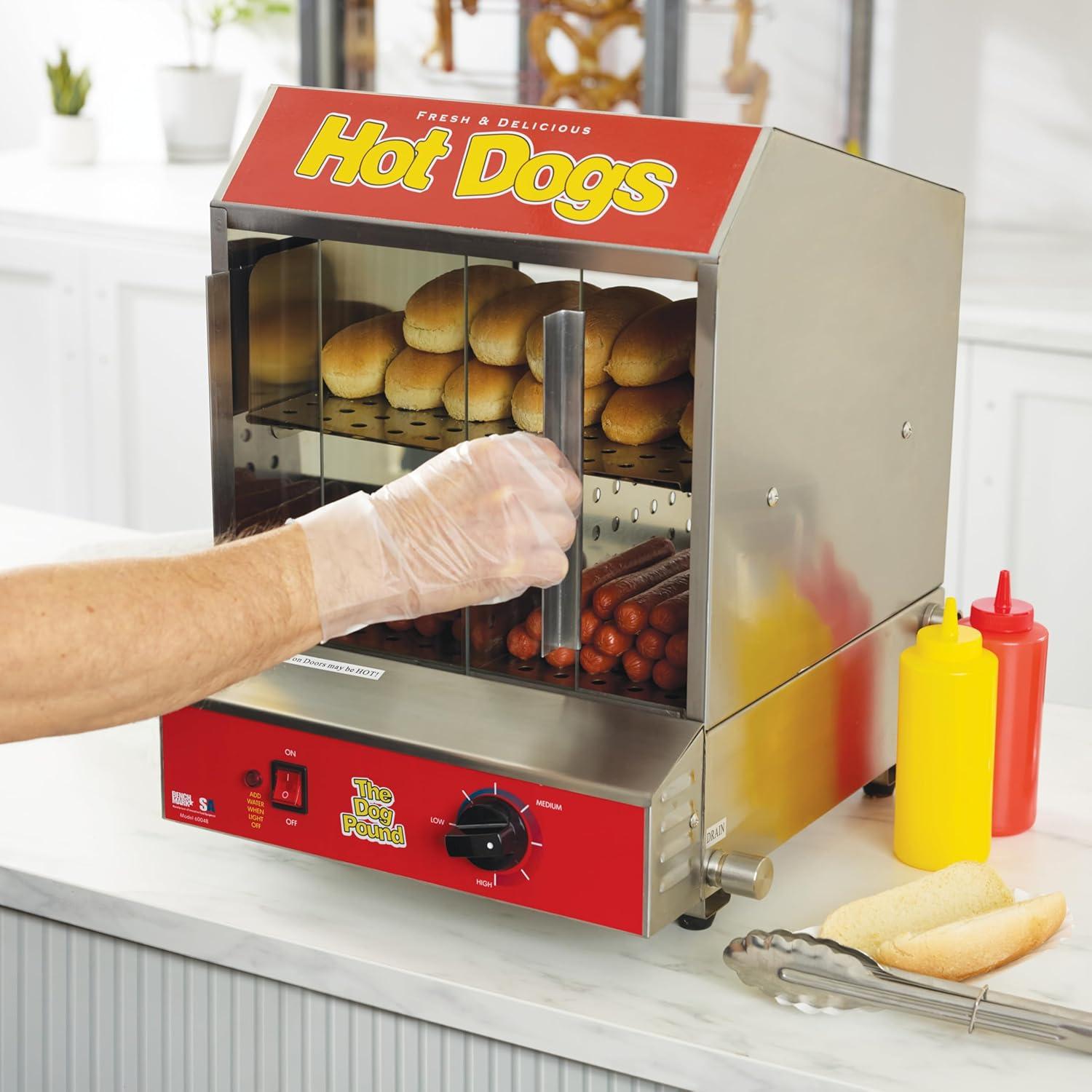 Dog Pound Hotdog Steamer