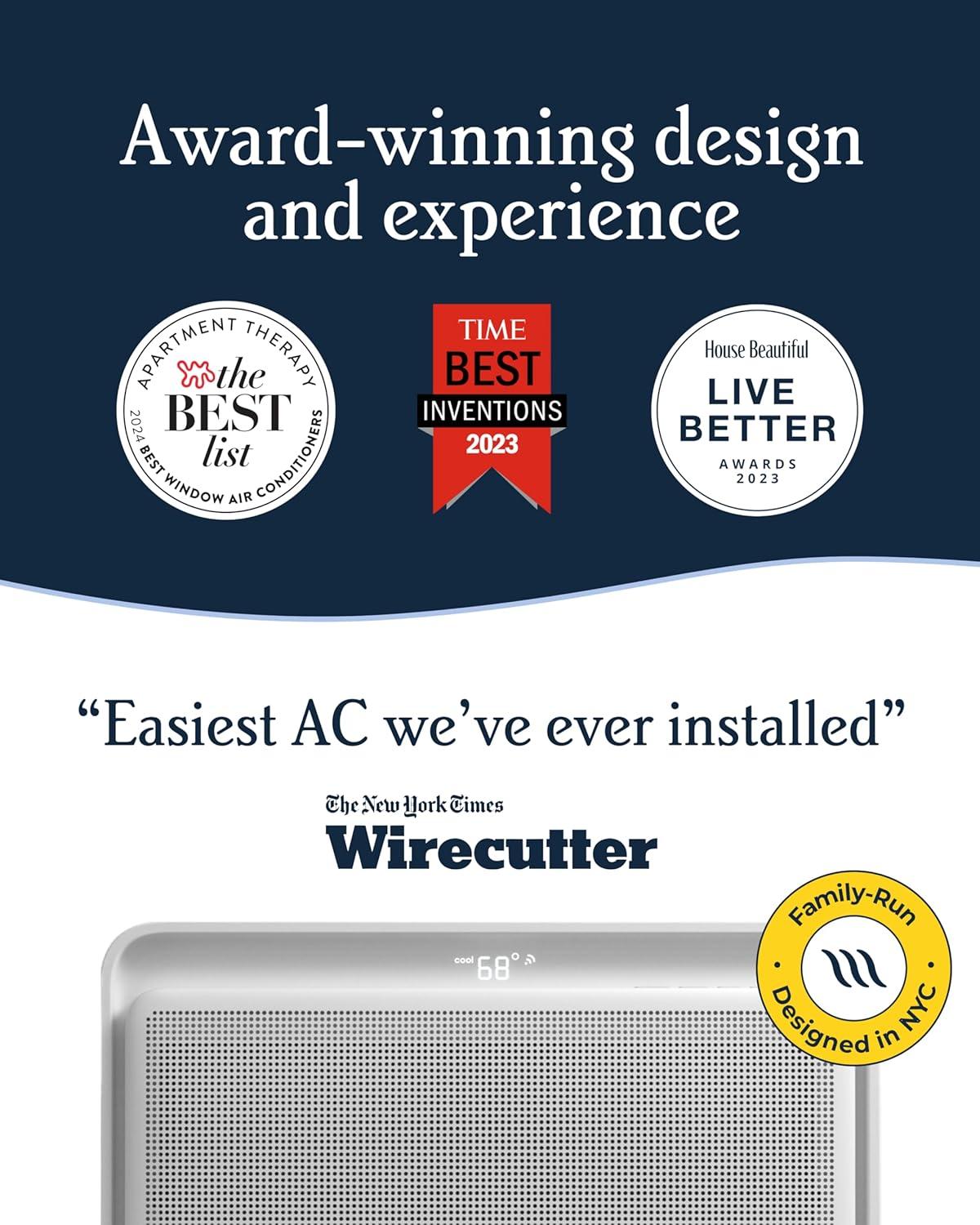 Windmill 8000 BTU Smart Wi-Fi Quiet Air Conditioner 350 Sq Ft