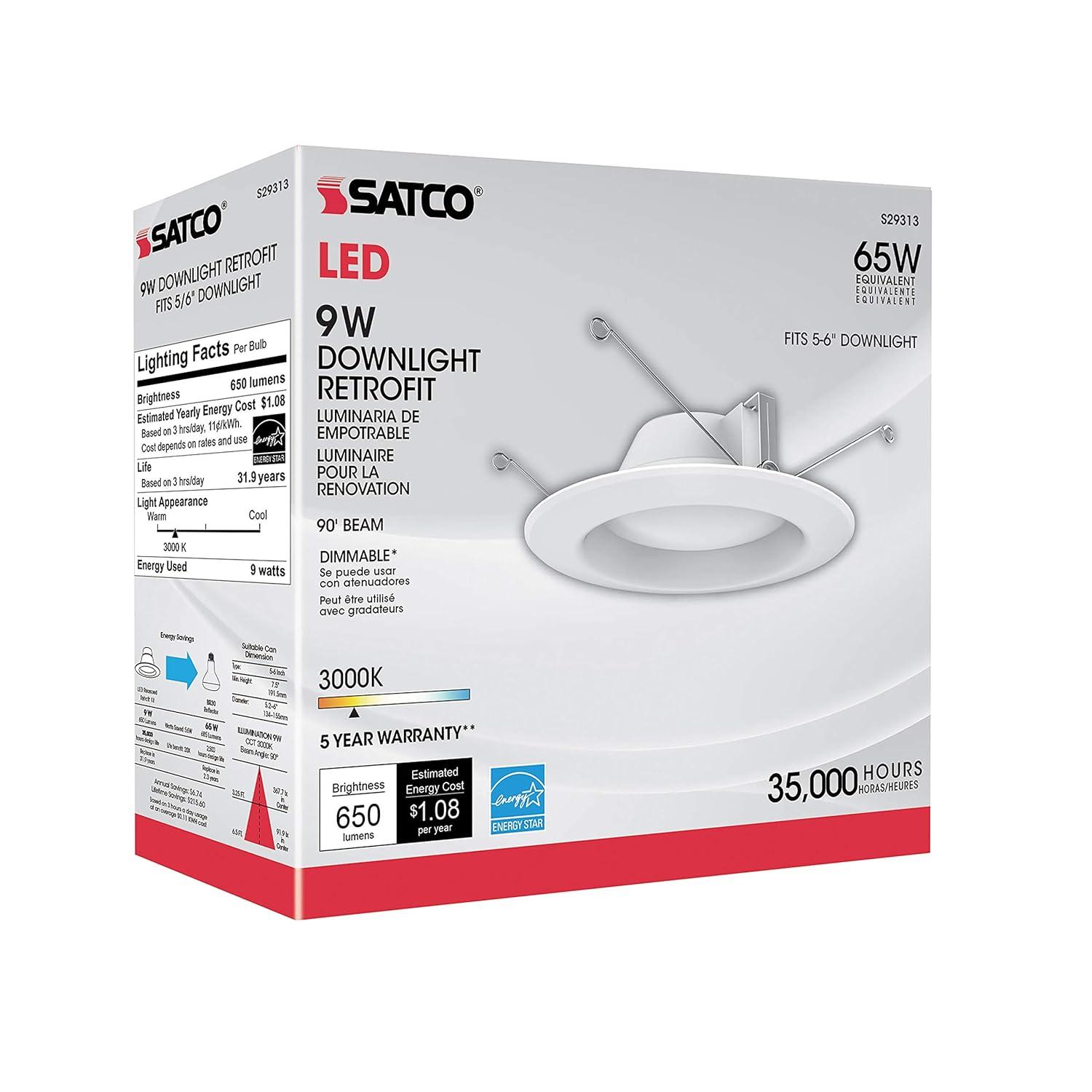 LED DOWNLIGHT 9W 650L (Pack of 1)