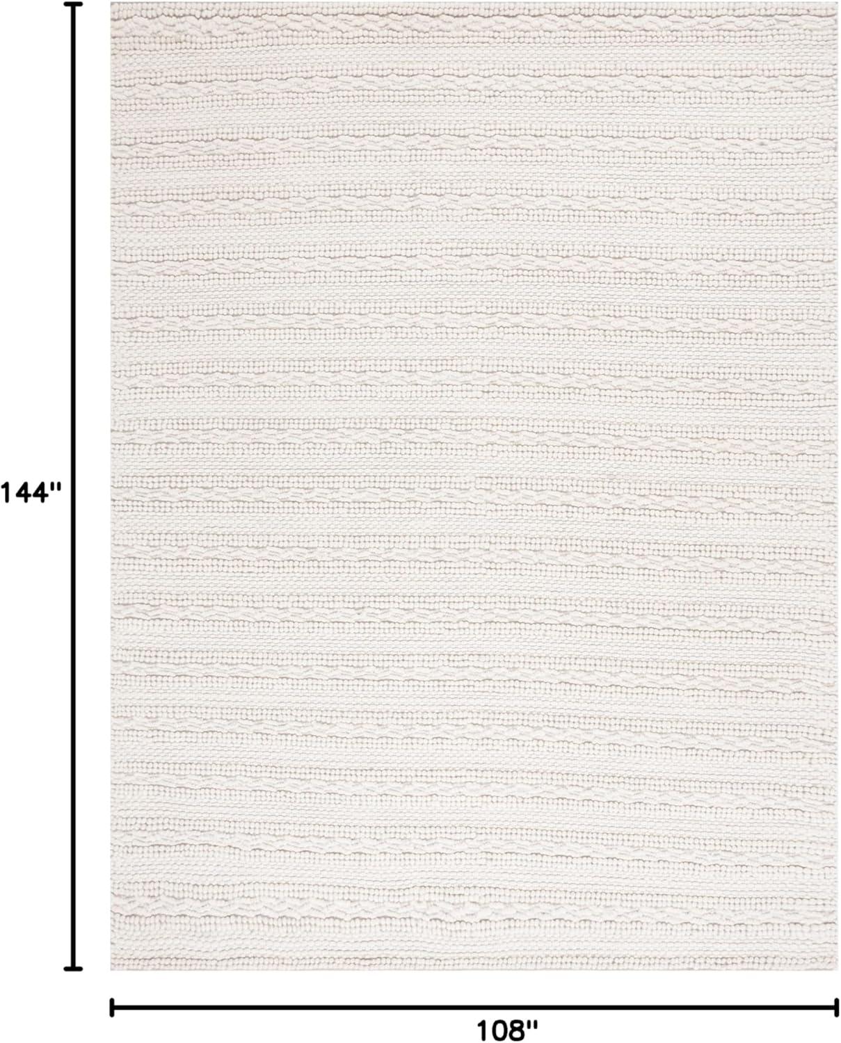 Natura NAT750 Hand Woven Area Rug - Grey/Ivory - 8'9"x11'9" - Safavieh.
