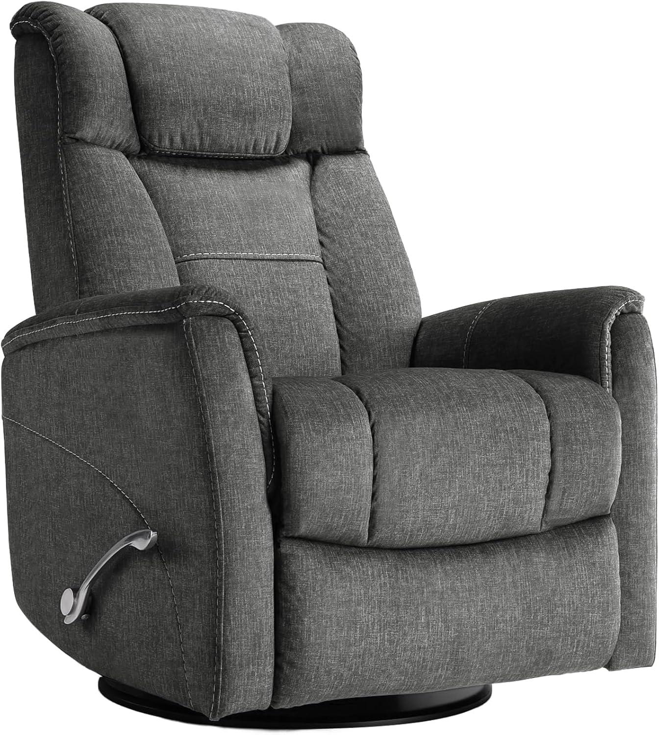 Latitude Run® Robeline 32.2" Wide Modern Upholstered Manual Rocker Recliner