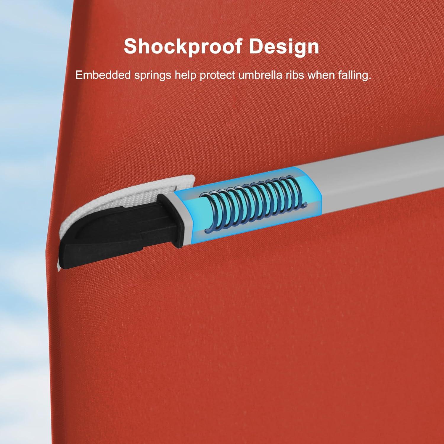 PURPLE LEAF 12 Feet Double Top Deluxe Square Patio Umbrella Offset Hanging Umbrella Cantilever Outdoor Market Umbrella Garden, Black