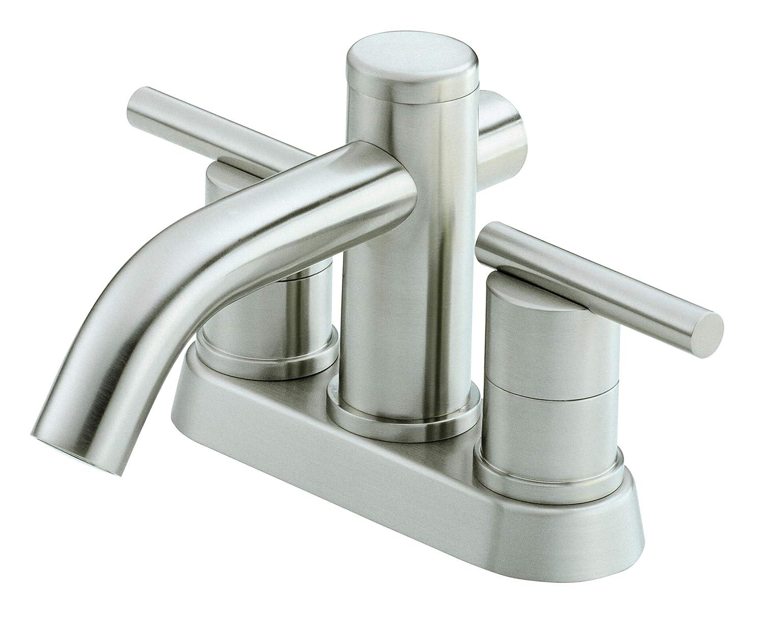 Danze Parma Two Handle Centerset Bathroom Faucet, Chrome