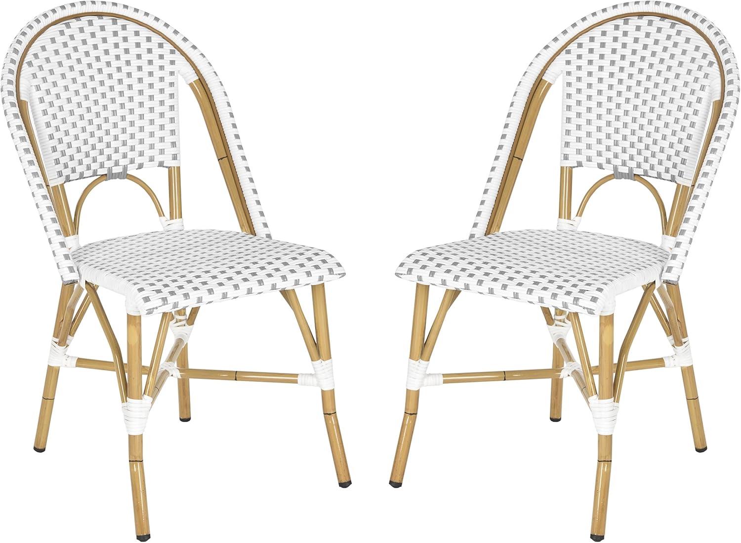 Salcha Indoor Outdoor French Bistro Side Chair (Set of 2)  - Safavieh