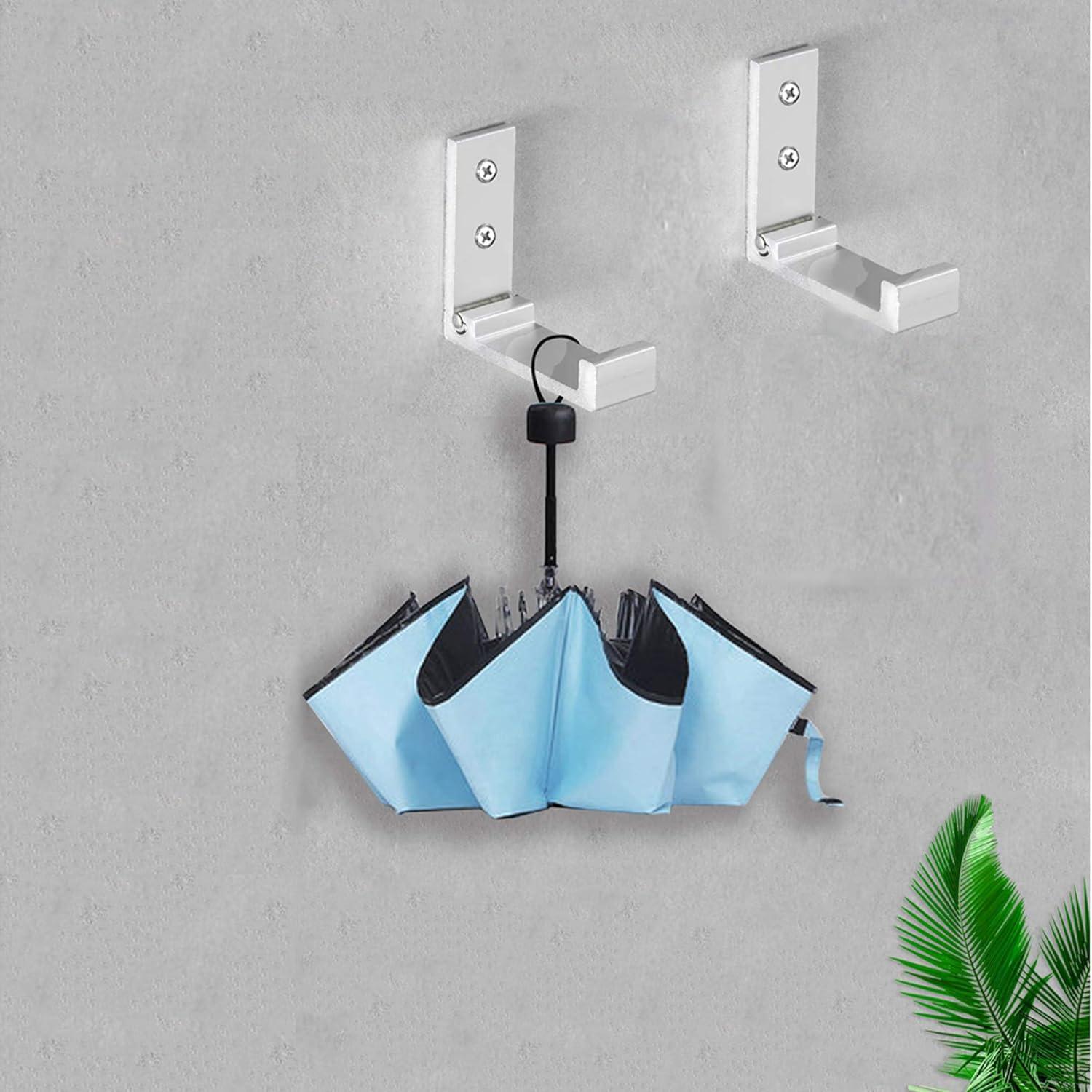 Bathroom Coat Hook Foldable Wall Hooks, 5 Wall Hooks for Hanging Coats, Towels, Gear, Rust-Resistant Aluminum Alloy Headphone Rack Hooks Wall Mounted with Screws for Hat, Bags, Eq