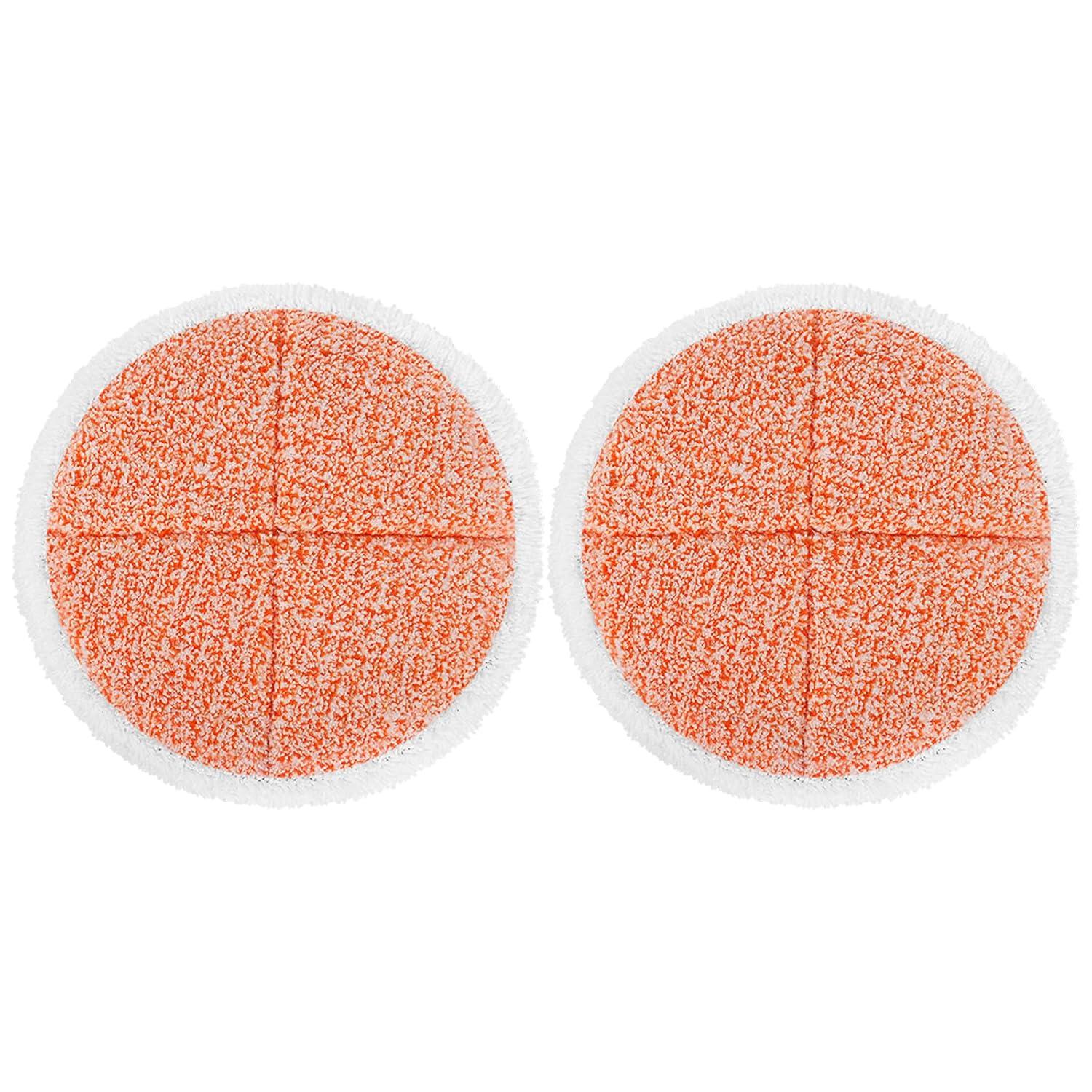 Replacement Bissell Spinwave 2039A 2124 Powered Hard Floor Mop 4 Packs Heavy Scrub Mop Pads