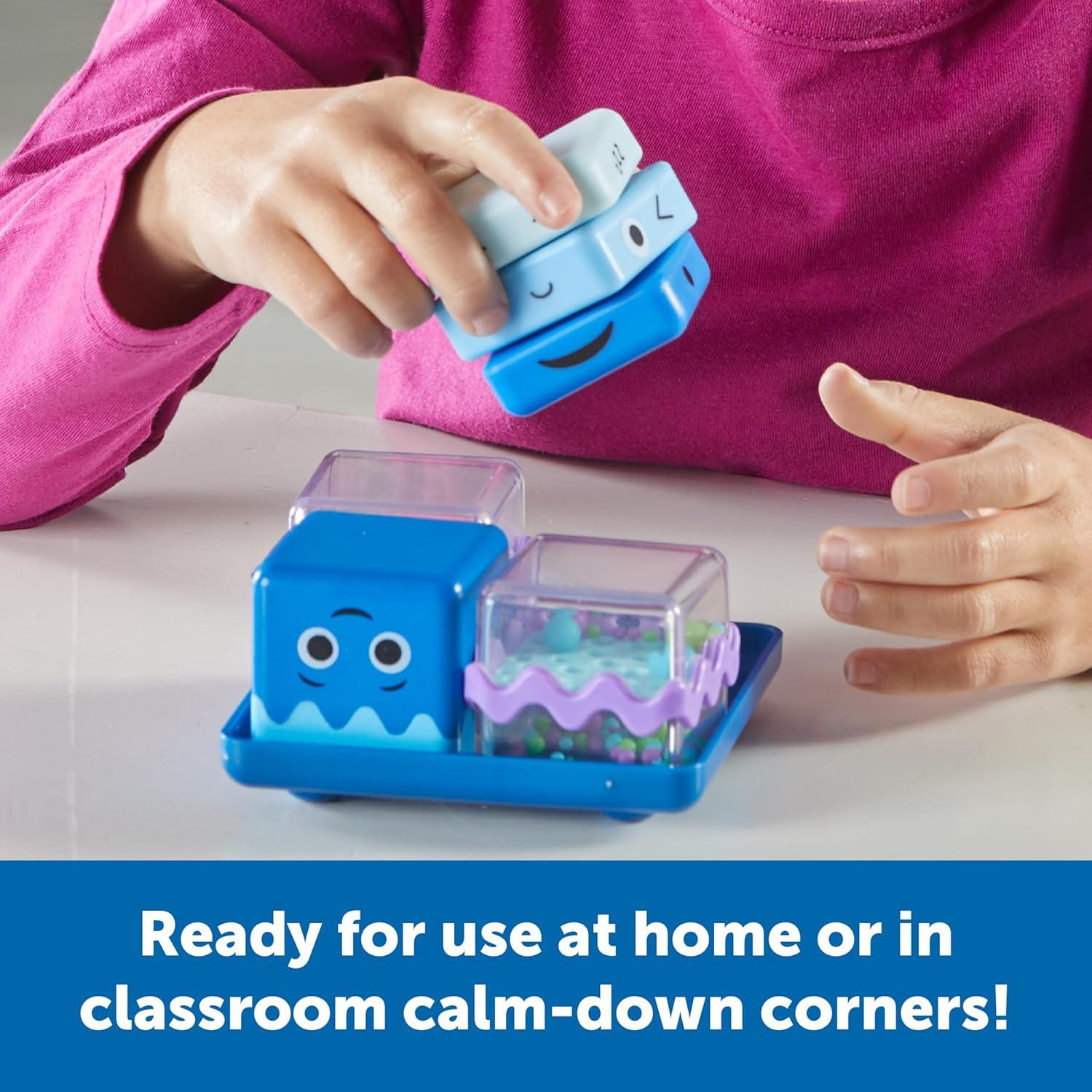 Learning Resources Cool Down Cubes Sensory Fidget Set, Fidgets for Kids, Ages 3