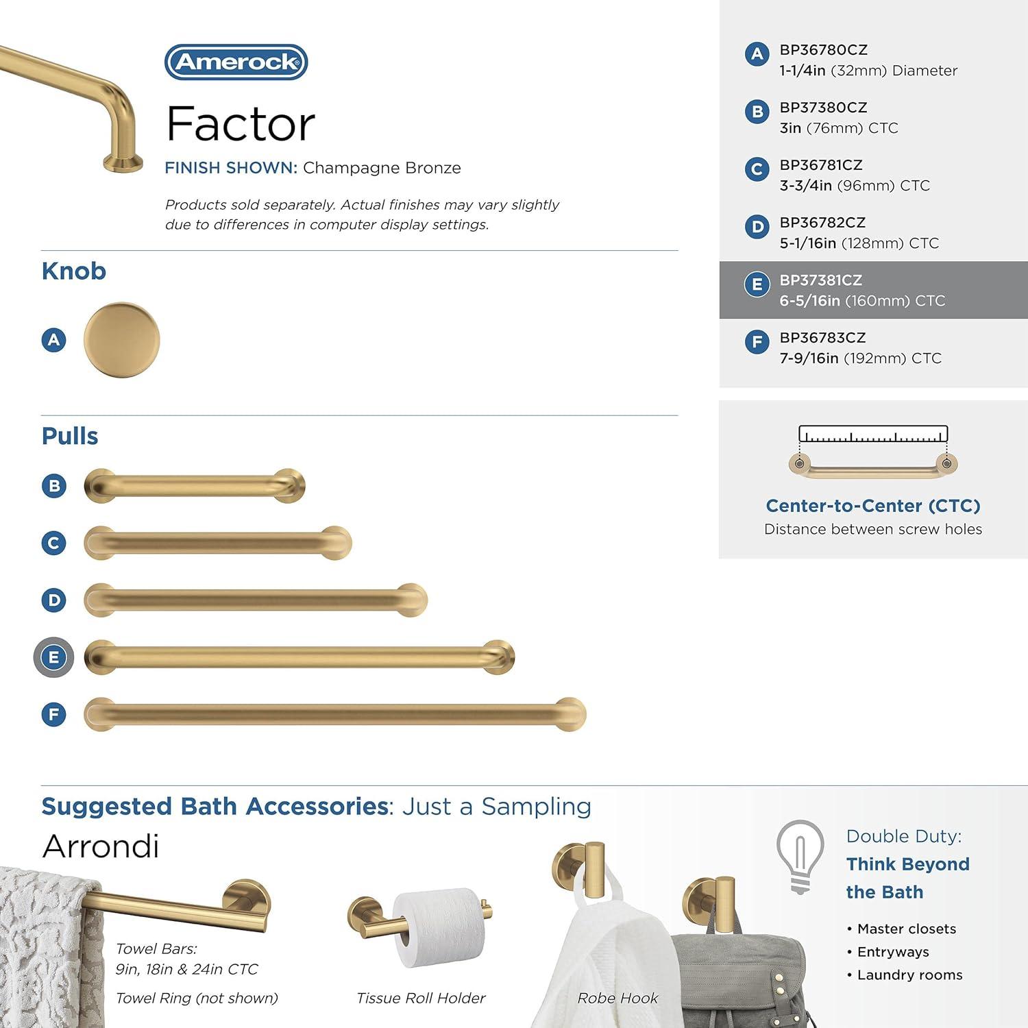 Amerock Factor Cabinet or Drawer Pull