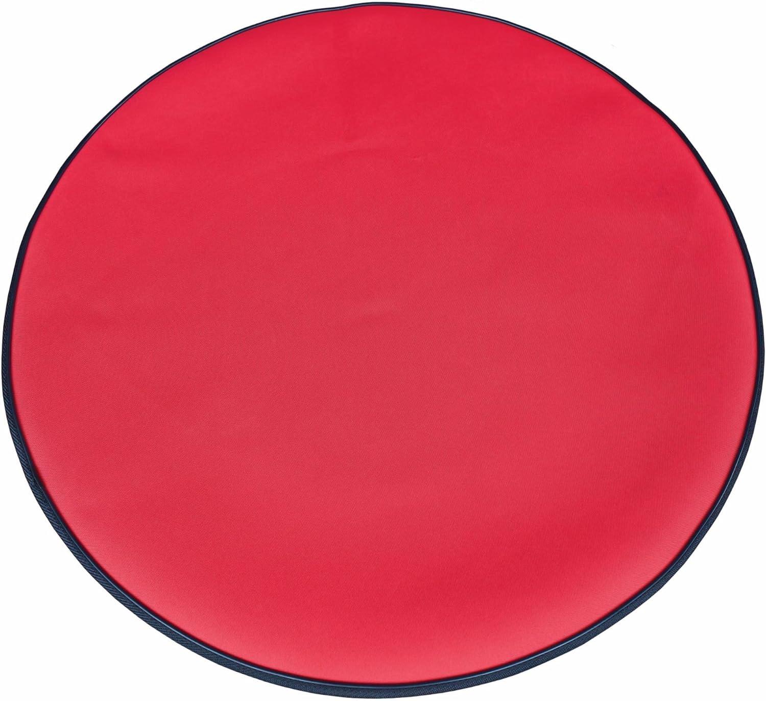 Medium Premium Christmas Tree Mat - 22" - Red And Black