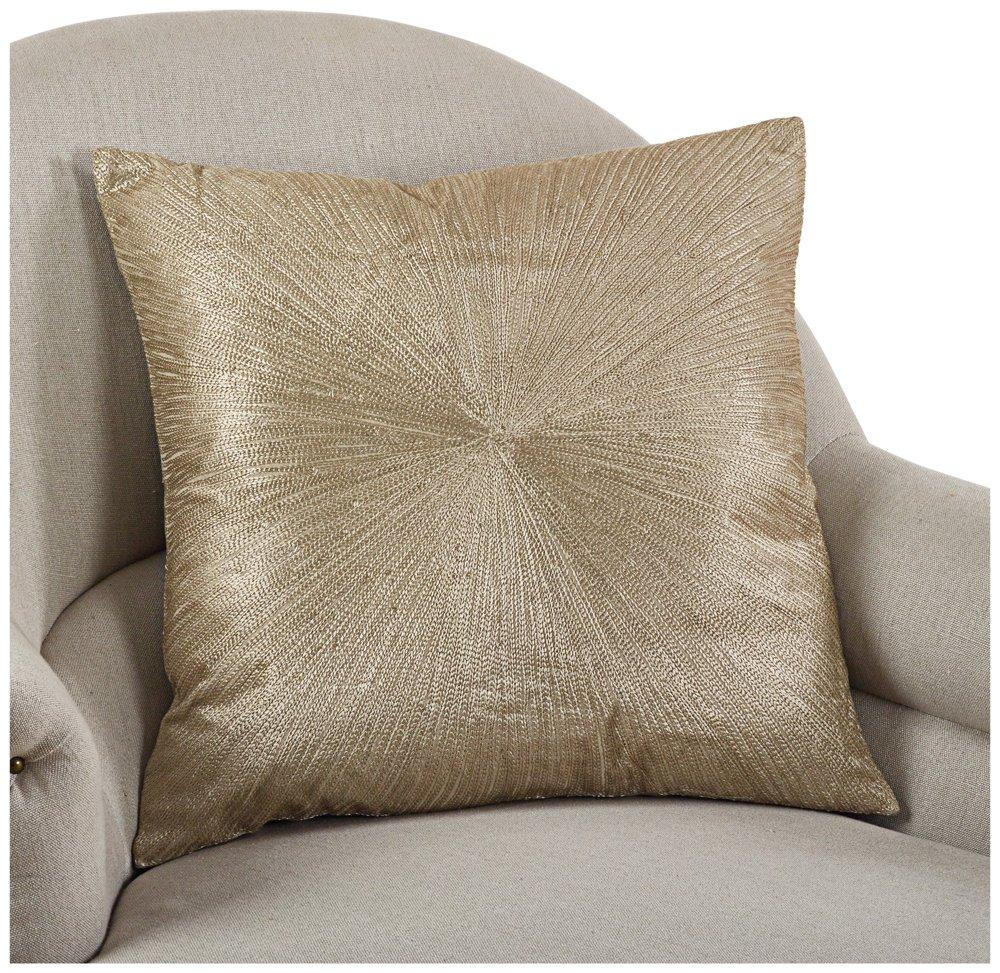 Saro Gemma Design Cotton Throw Pillow