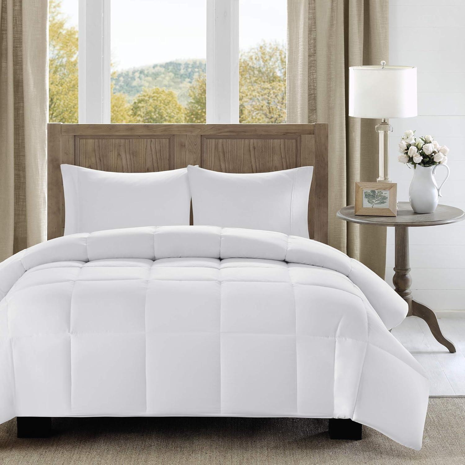 300 Thread Count Cotton Percale Luxury Down Alternative Comforter