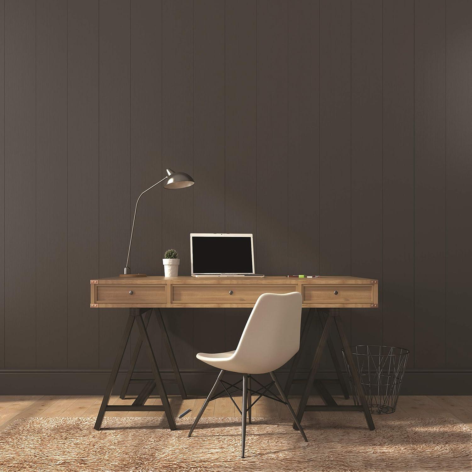 Aalish Flokati Wool Shag Hand Loomed Tan & Cream Rug