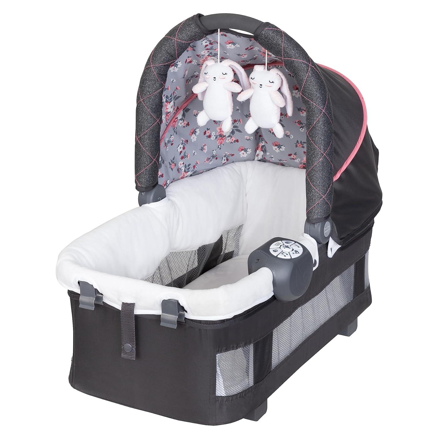 Baby Trend Lil Snooze Deluxe III Nursery Center Playard - Cozy Pink