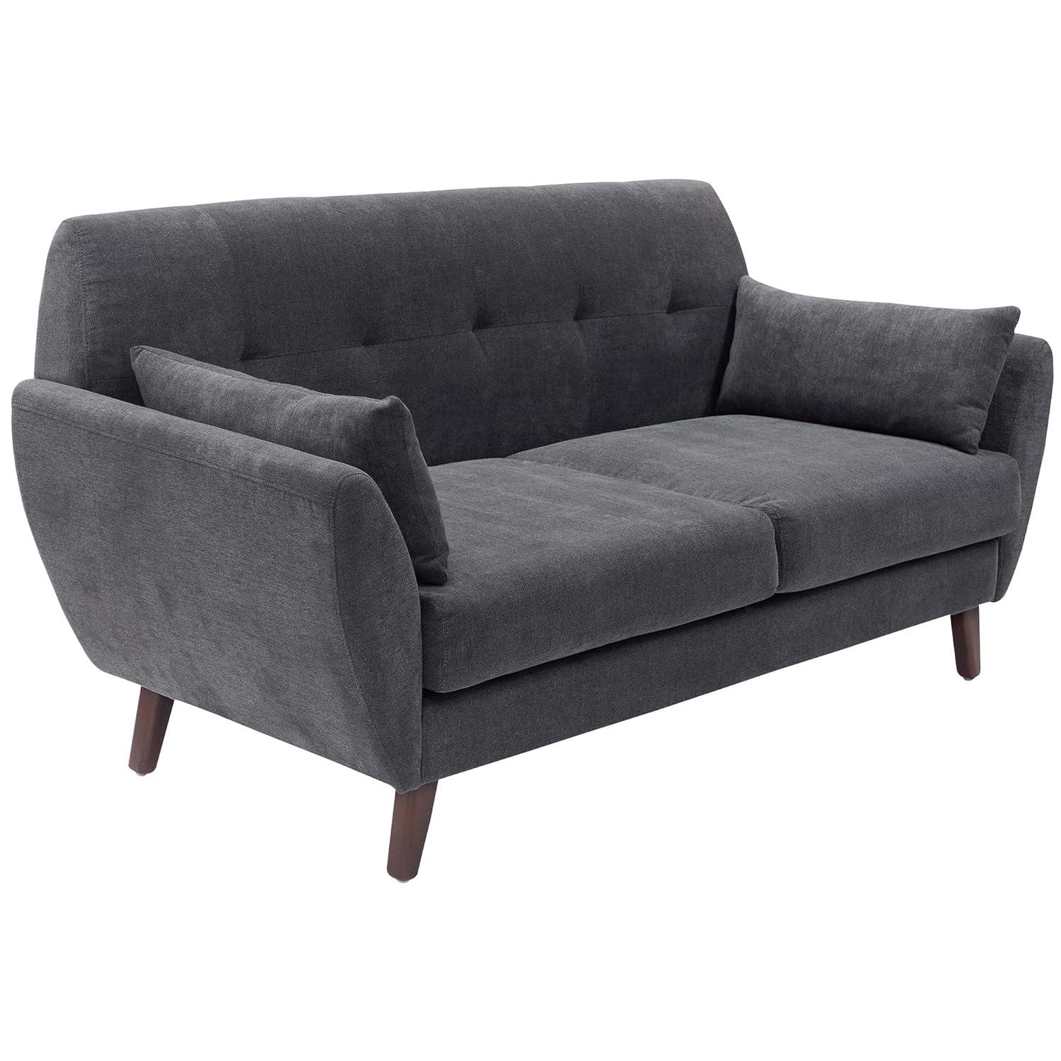 Serta Artesia Midcentury Modern Sofa with Tapered Legs