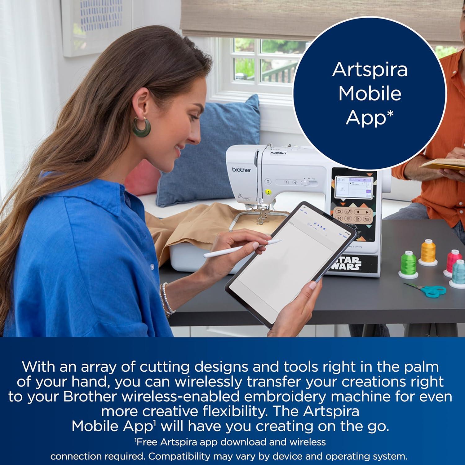 Brother LB5500S Star Wars 2-in-1 Combo Sewing & Embroidery Machine