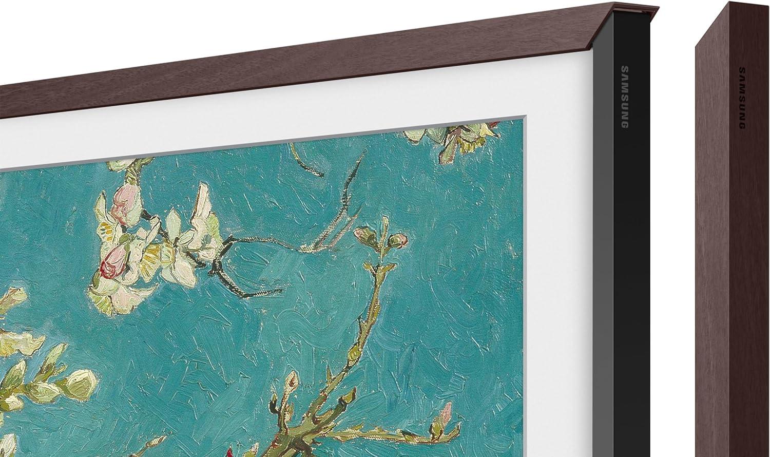Samsung 43" The Frame Customizable Bezel - Modern Brown