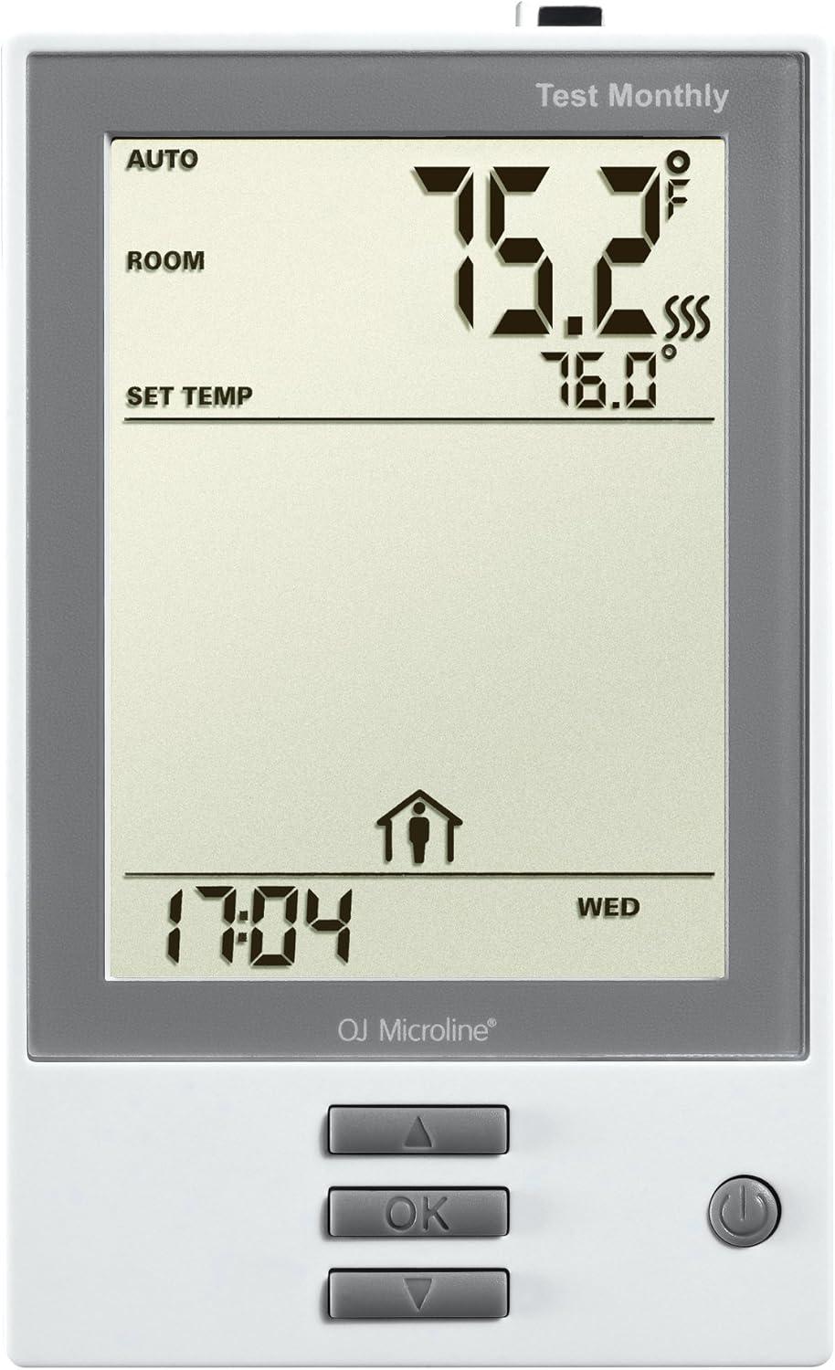WarmlyYours WarmlyYours NSpiration Series Of Controls Smart Programmable Thermostat White
