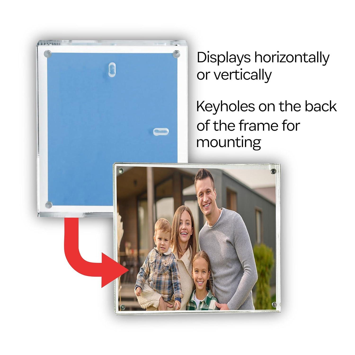 The MAGNET FRAME 6x8 5x7 Wall-Hanging Certificate style by Canetti - - 6x8