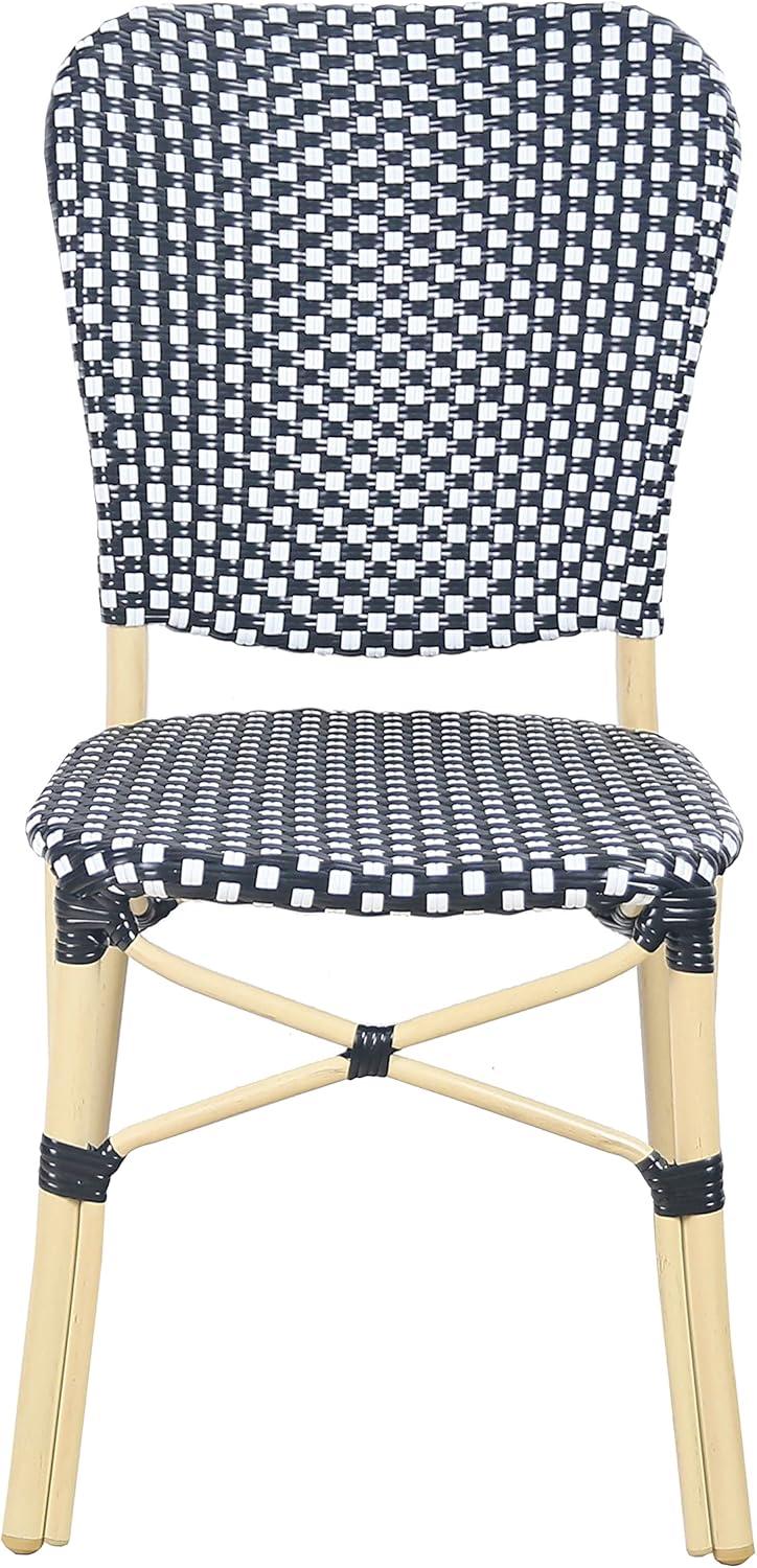 Balkene Home Orsay French Bistro Wicker Chair – 2piece