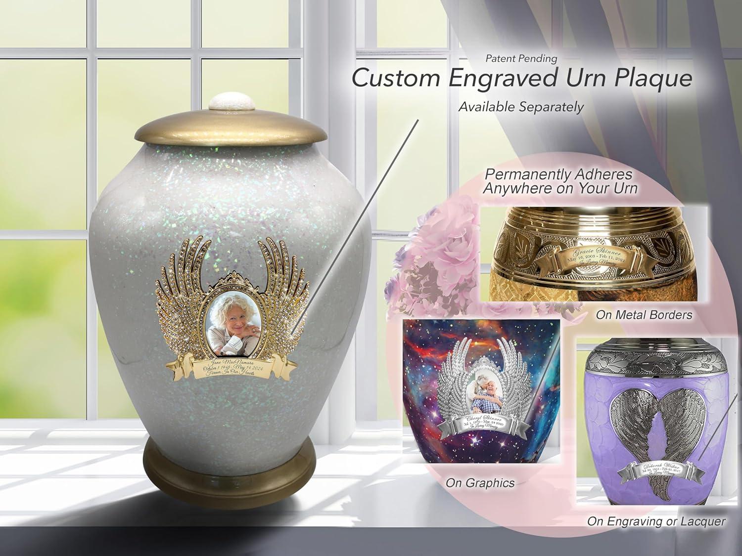 Prismatic Shimmering Light Sparkly Cremation Urns for Human Ashes Adult Urns for Cremation Ashes Urns for Adult Cremation Ashes Urns for Ashes Cremation Urns for Human Ashes Large