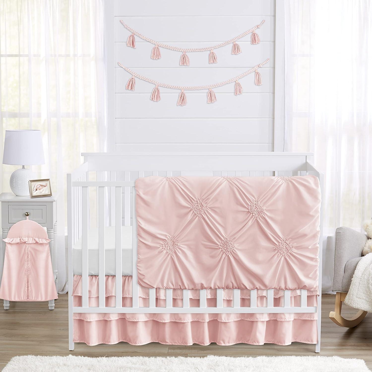 Sweet Jojo Designs Window Valance Treatment 54in. Harper Pink