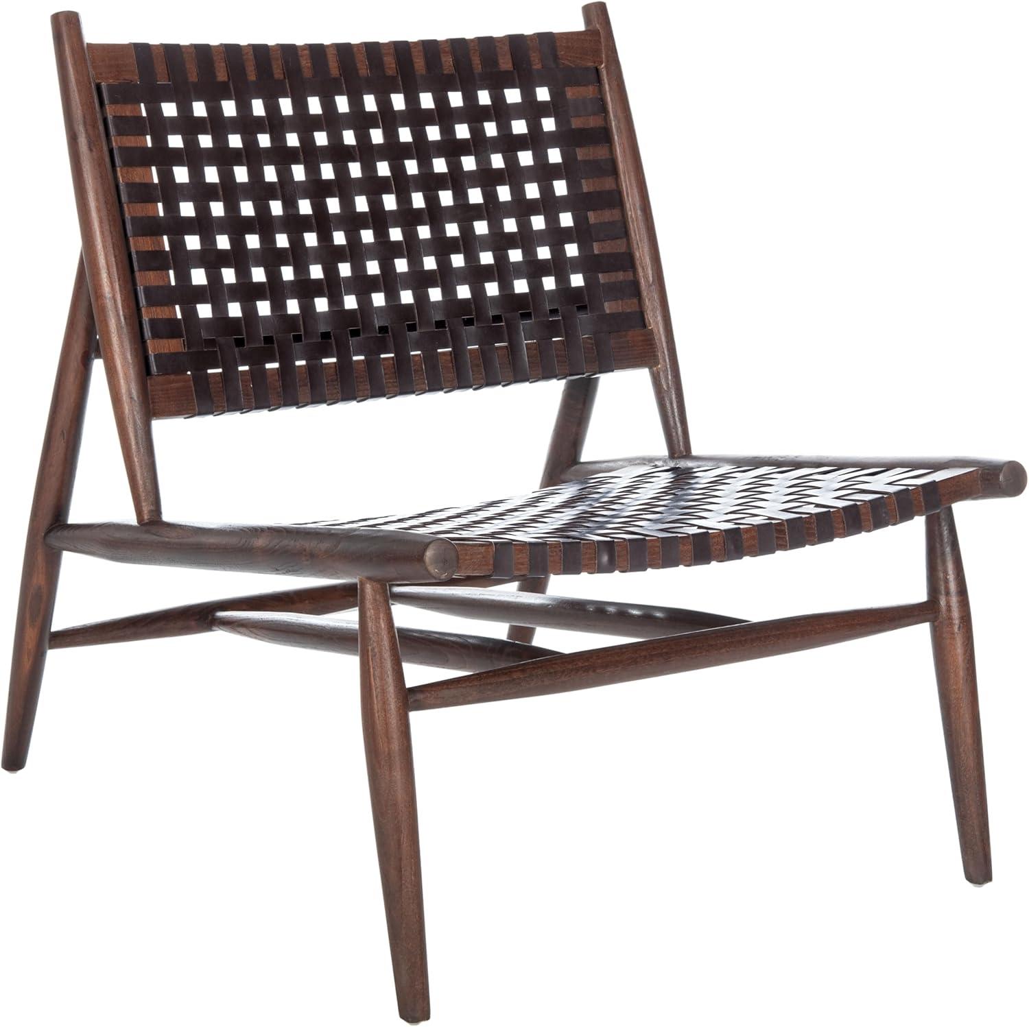 Soleil Accent Chair - ACH1001 - Brown/Brown - Safavieh