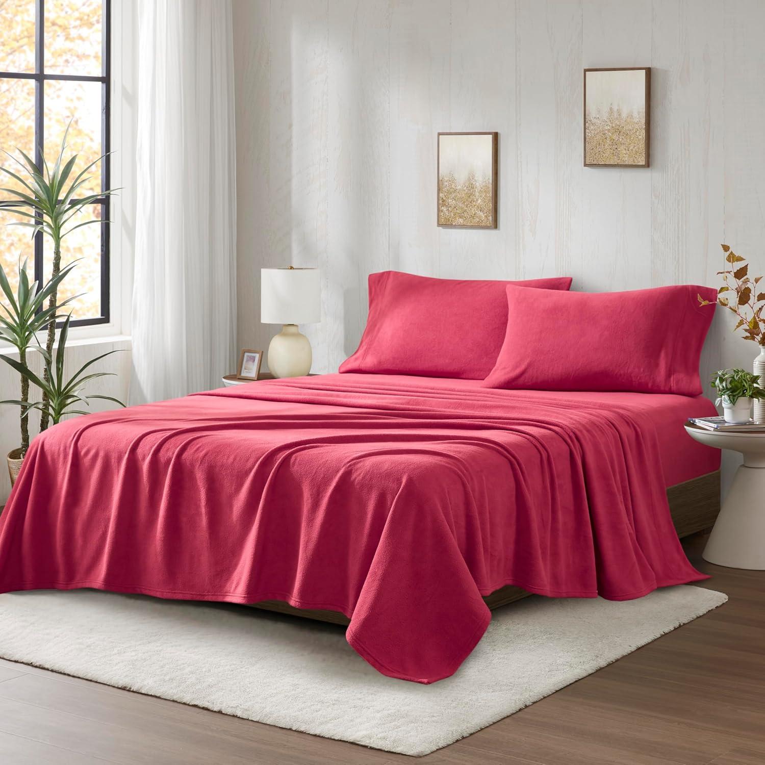 Madison Park Micro Fleece Sheet Set