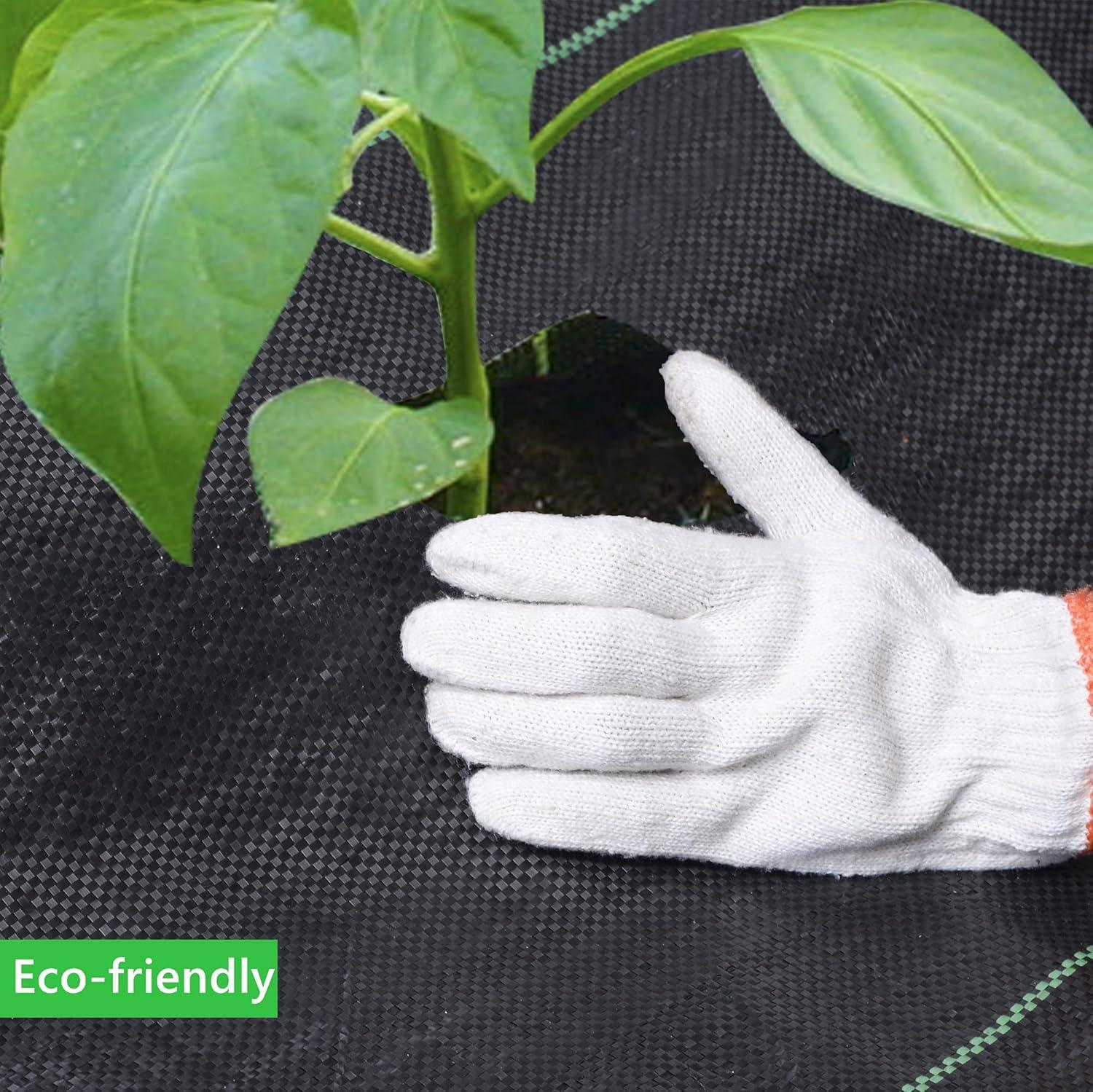 3FT x 50FT Weed Barrier Landscape Fabric Premium Heavy Duty with High Water Permeability and Breathability Woven Geotextile Fabric for Underlayment