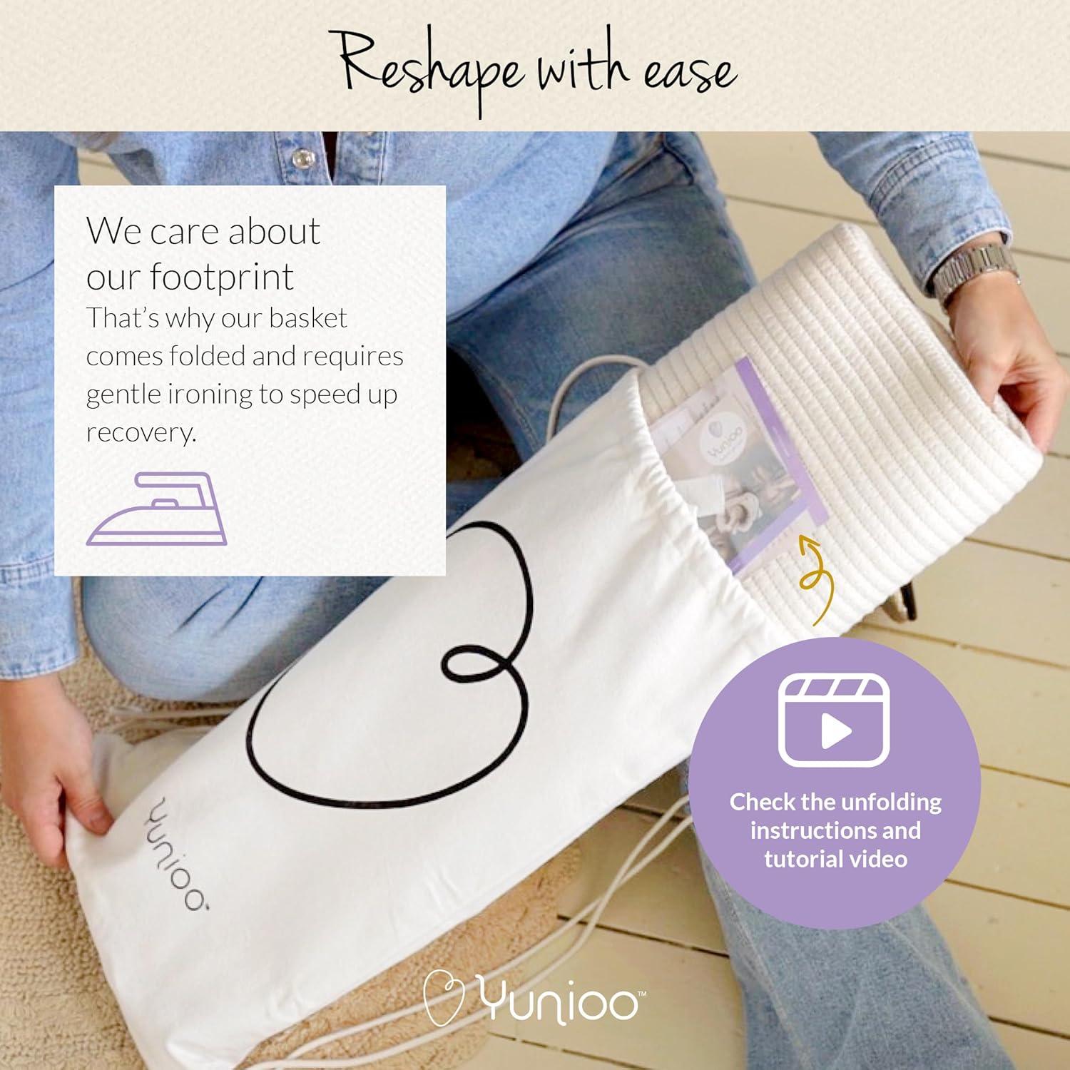 Baby Changing Basket, Portable Diaper Changing Pad, Moses Basket for Newborns, Changing Table Topper for Baby Nursery, Waterproof Travel Pad Cover, White