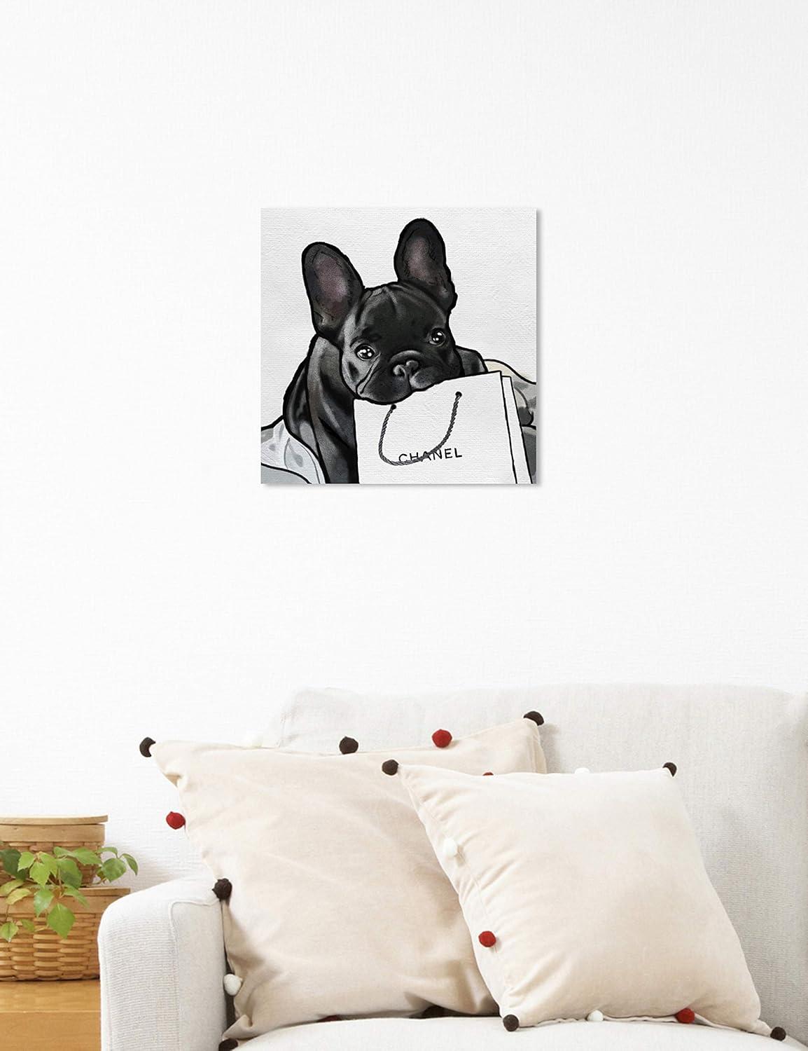 French French French by Oliver Gal - Graphic Art on Canvas