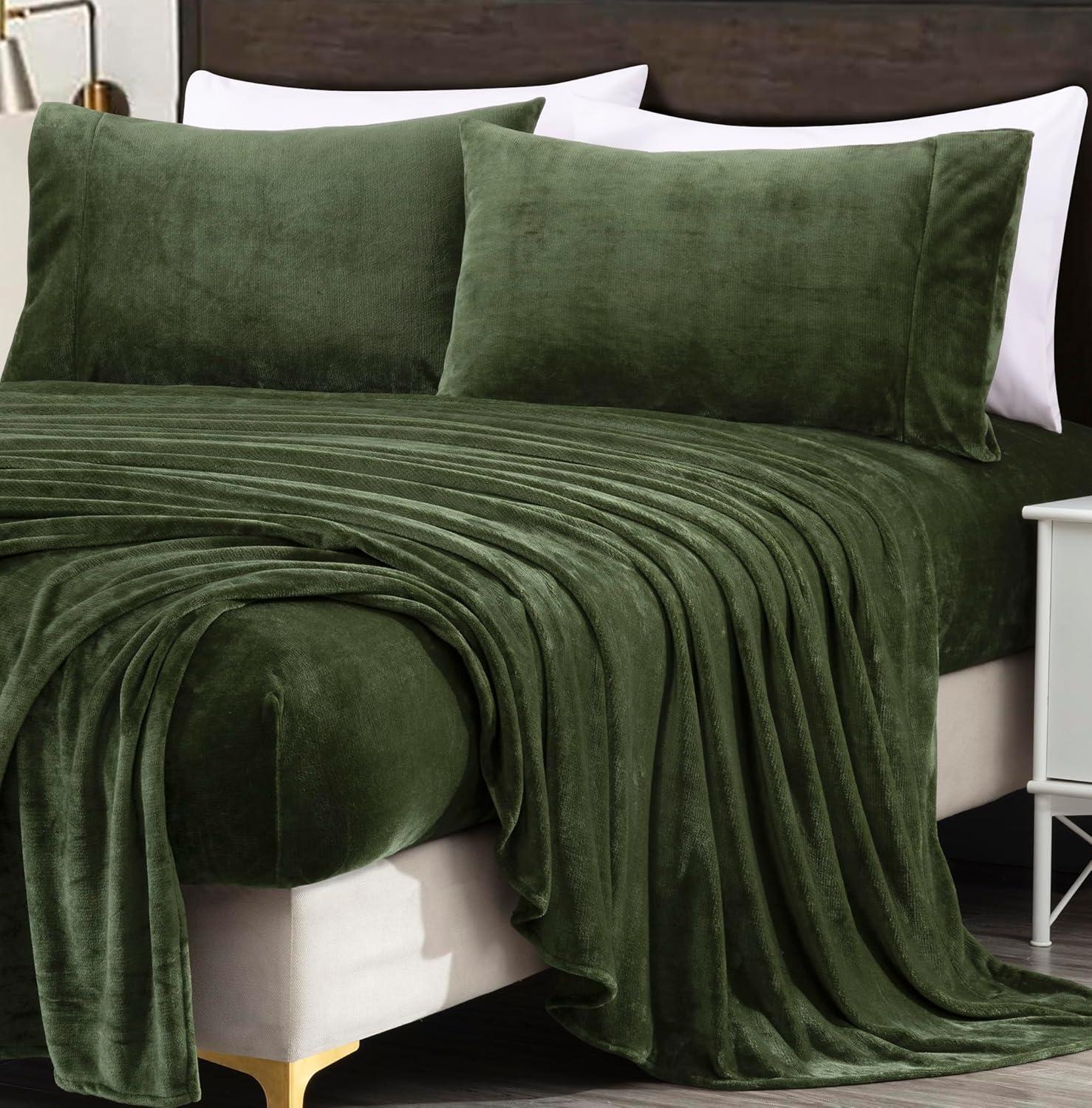 Microplush Fleece Bed Sheet Set