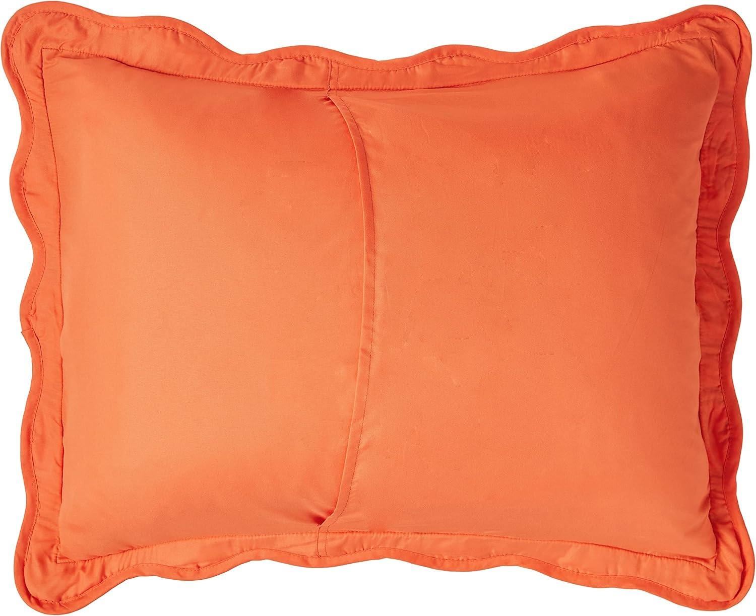 Home Soft Things Damask Embroidery Oversized 4 Piece Quilt Set