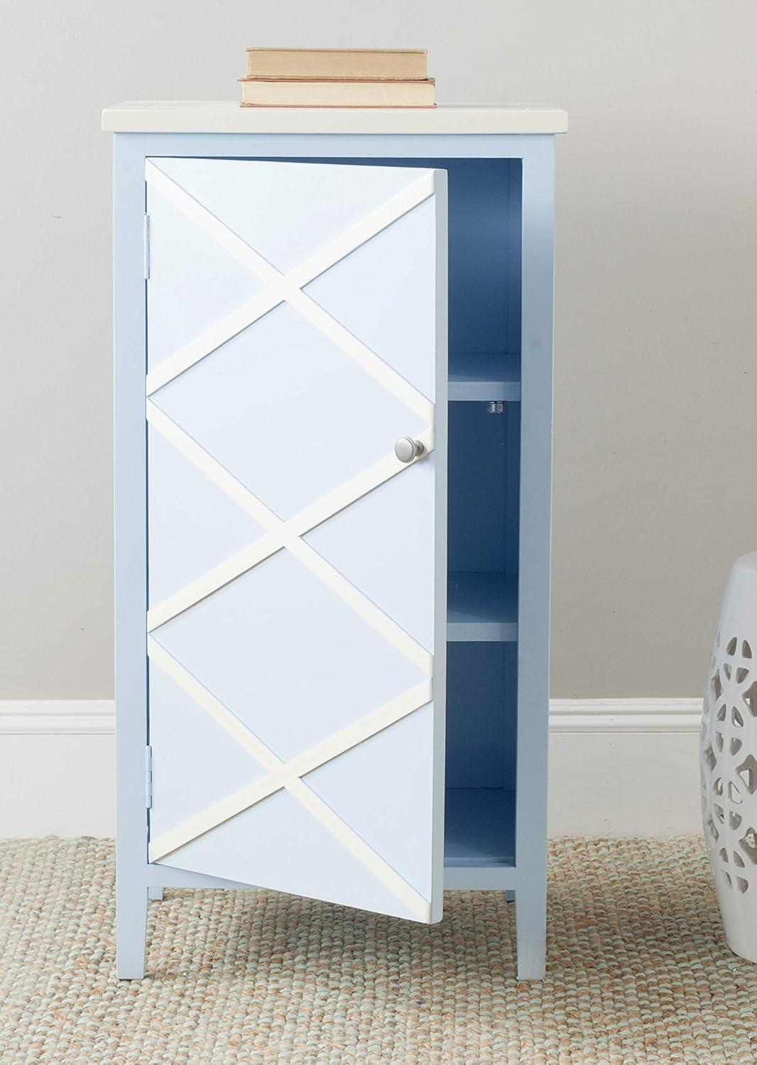 Cary Small Cabinet - Light Blue - Safavieh.