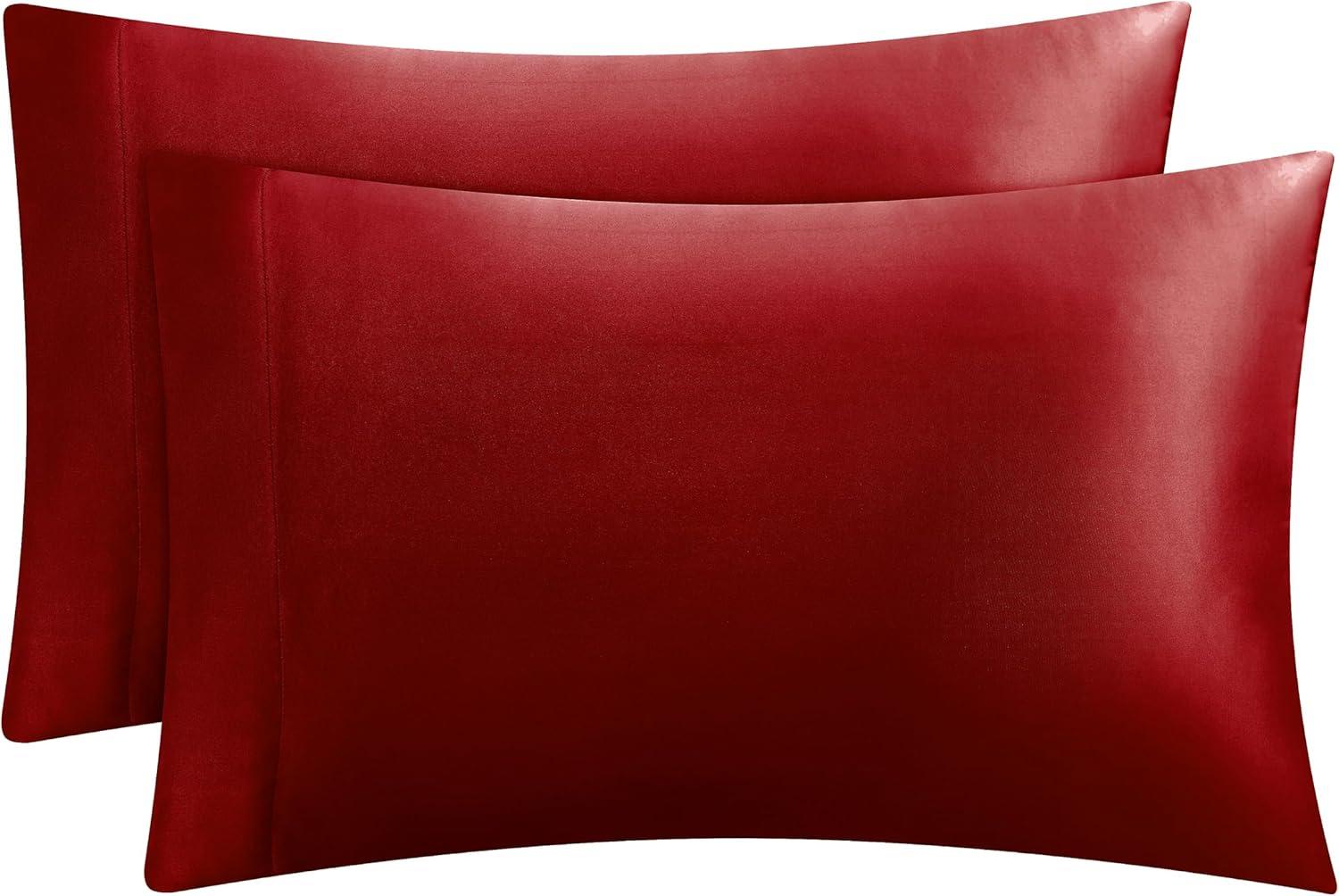 Juicy Couture Juicy Couture Silky Satin Pillows Case Sets with Envelope Closure (Set of 2)