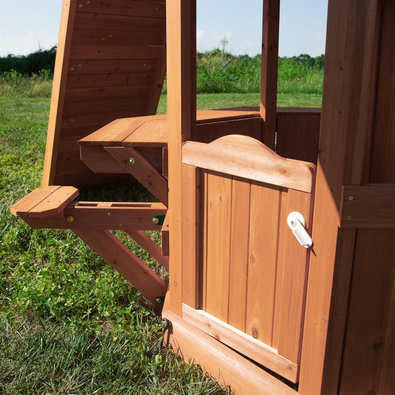 Backyard Discovery Woodland All Cedar Swing Set