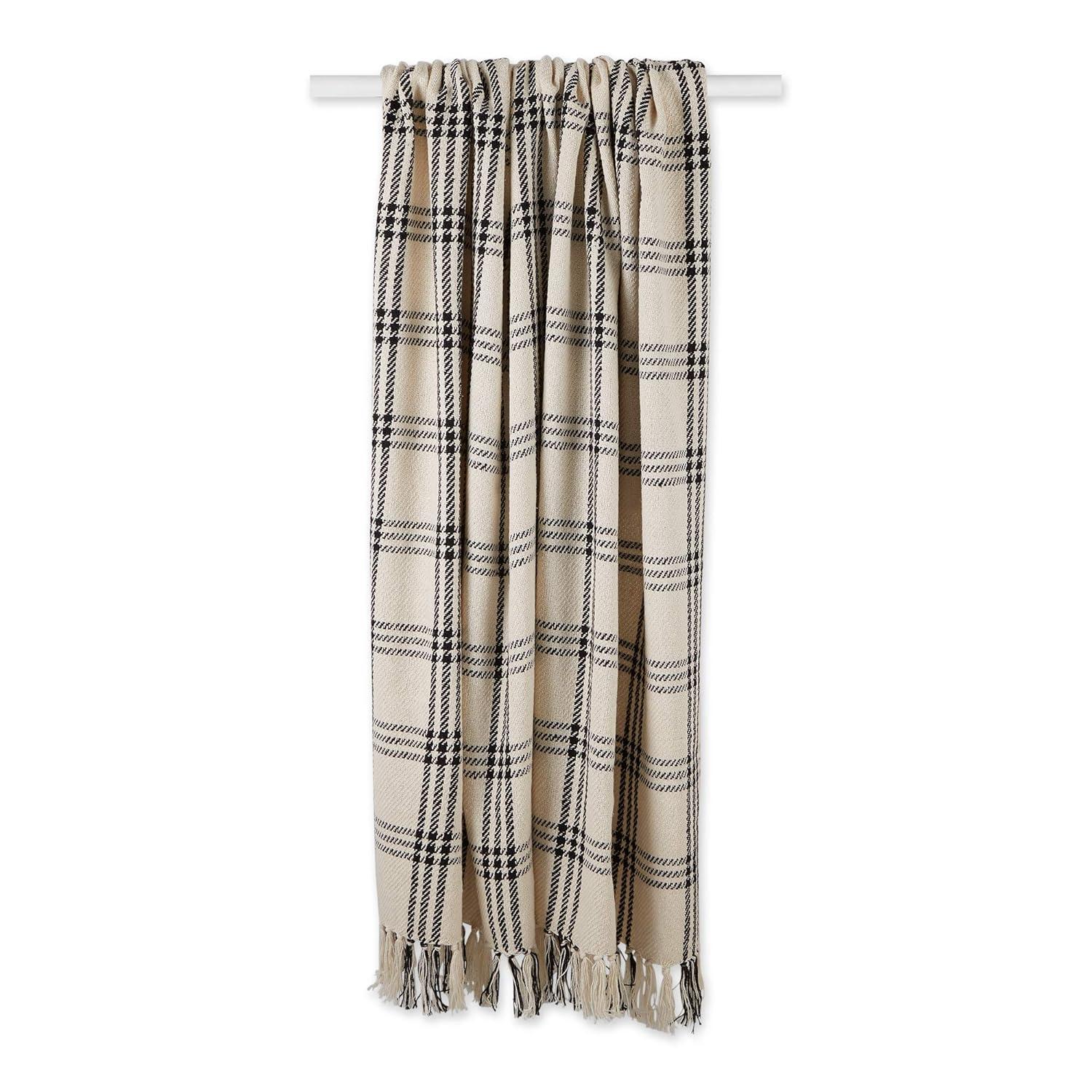 Design Imports Hand Woven Throw Blanket