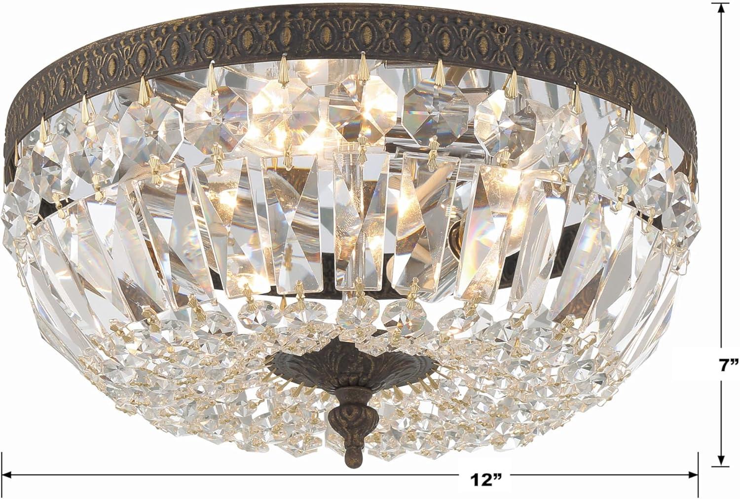 Willa Arlo™ Interiors Serita Crystal Flush Mount