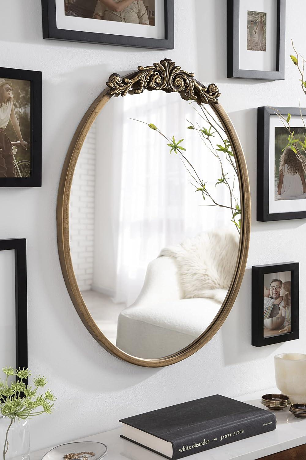 Arendahl Glam Ornate Decorative Wall Mirror - Kate & Laurel All Things Decor