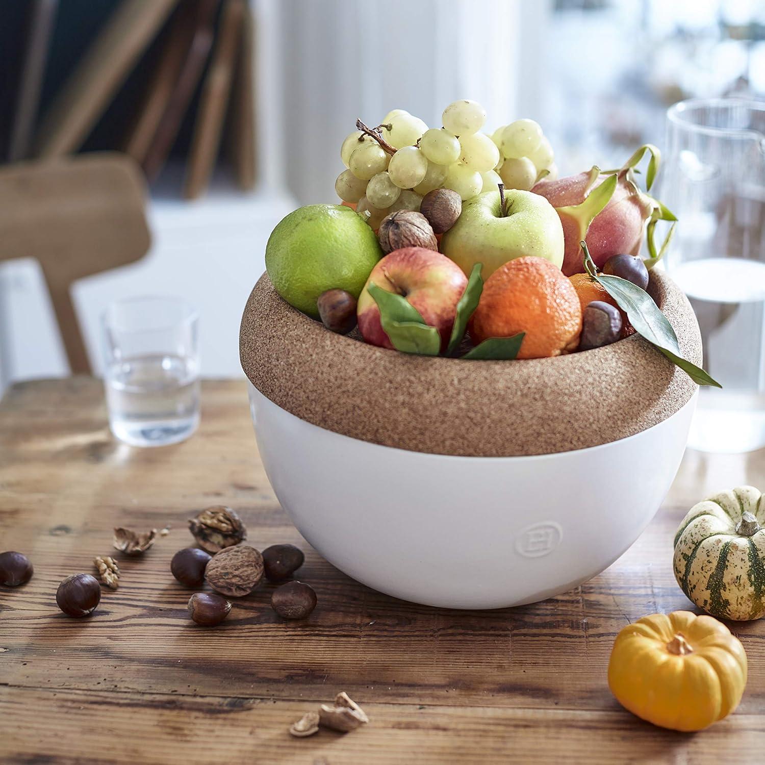 Emile Henry Burgundy Deep Fruit Storage Bowl