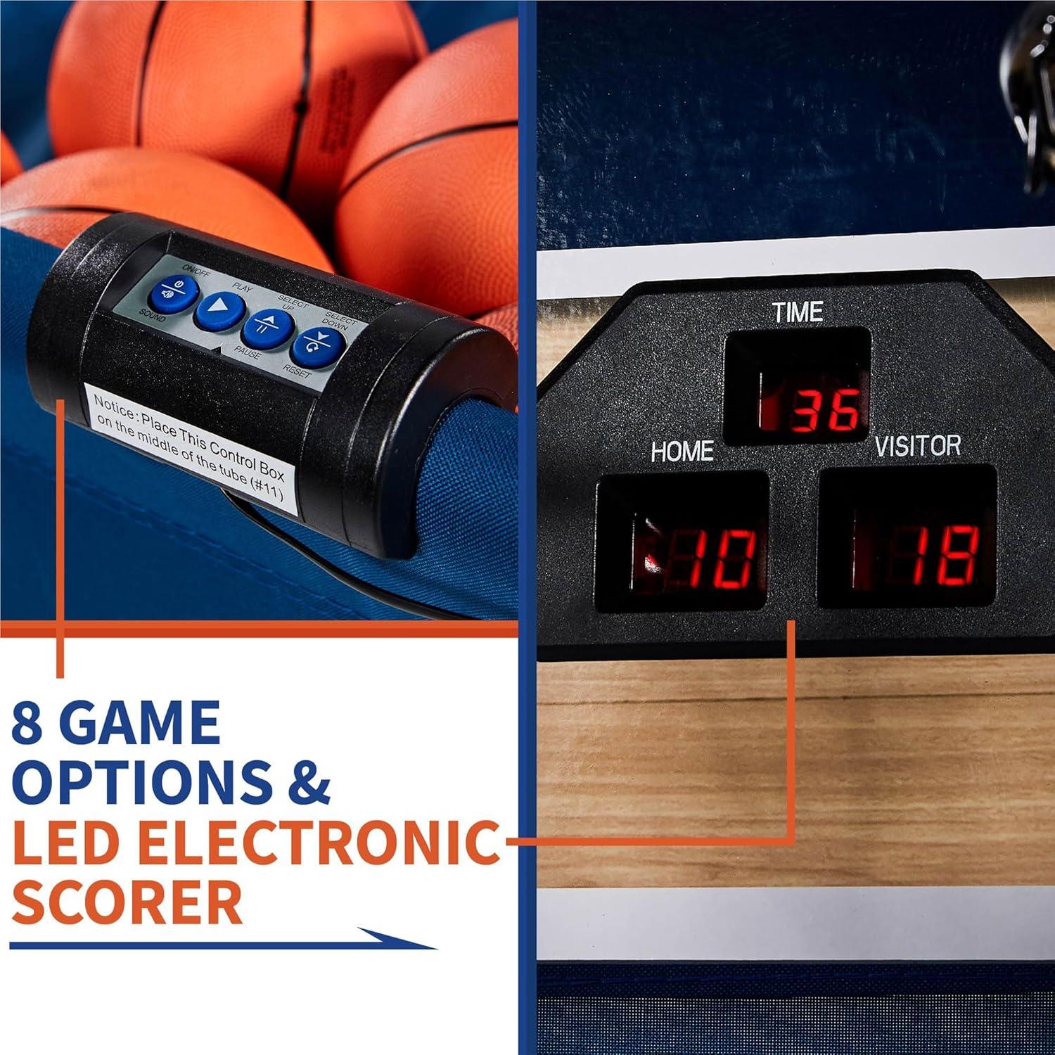 Lancaster Foldable Steel Basketball set of 7