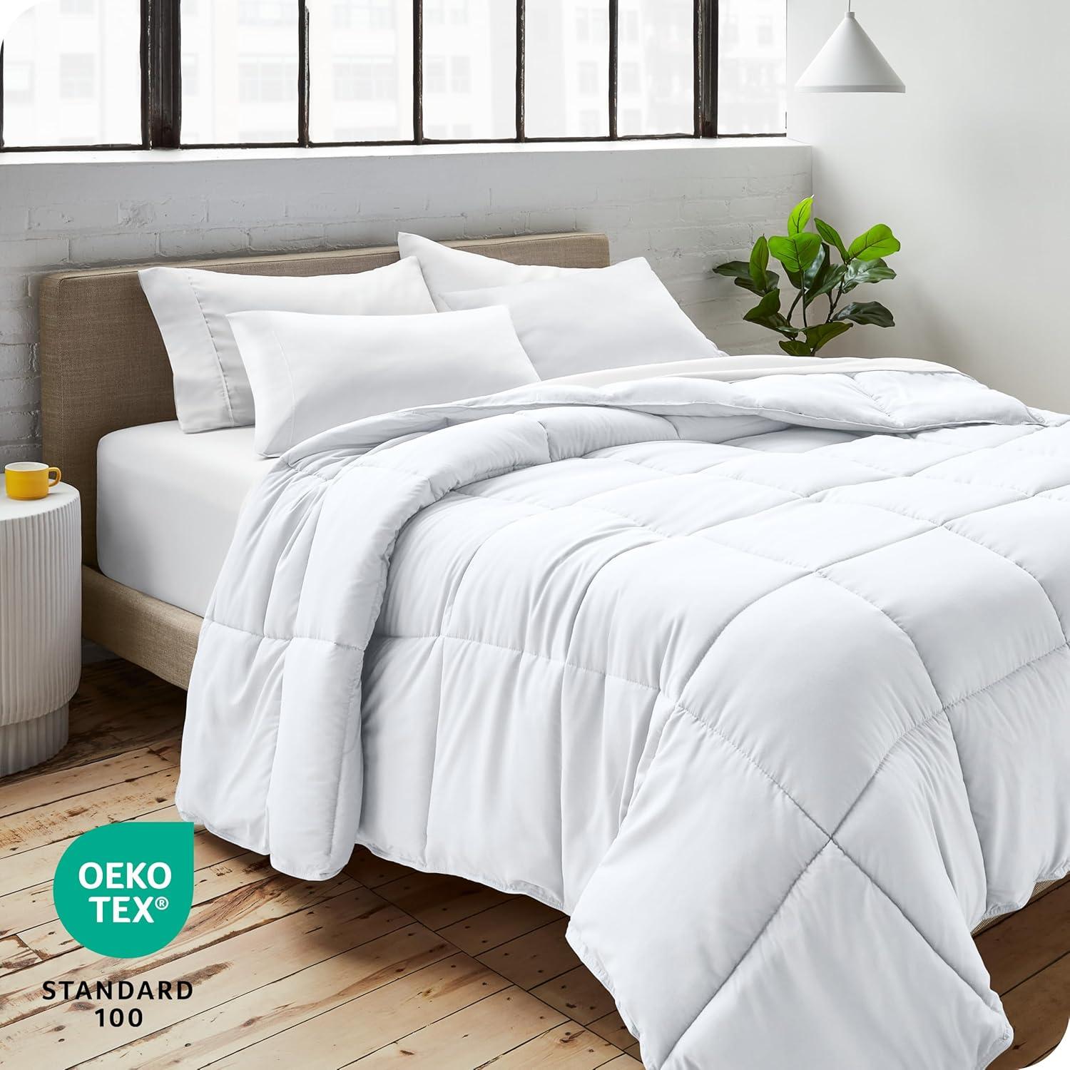 Bare Home Goose Down Alternative Comforter Set