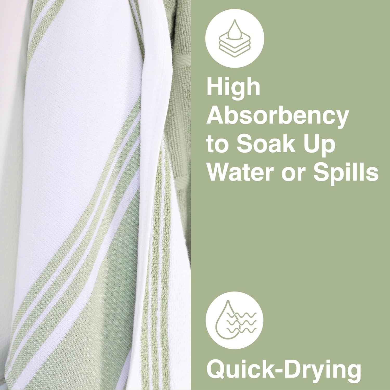 All-Clad Dual Striped Tea Towel