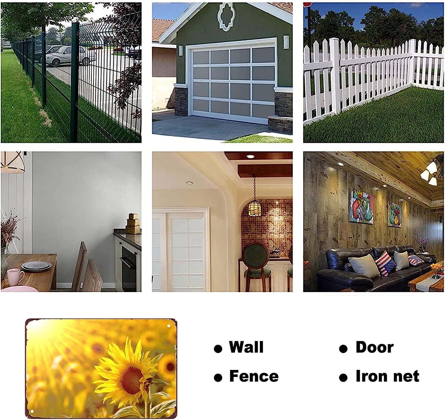 Nufar Laundry Symbols Guide Laundry Room Tin Sign Metal Wall Art Iron Painting for Indoor Outdoor Home Decor Room Door Accessories Poster Gifts 8x12 Inch