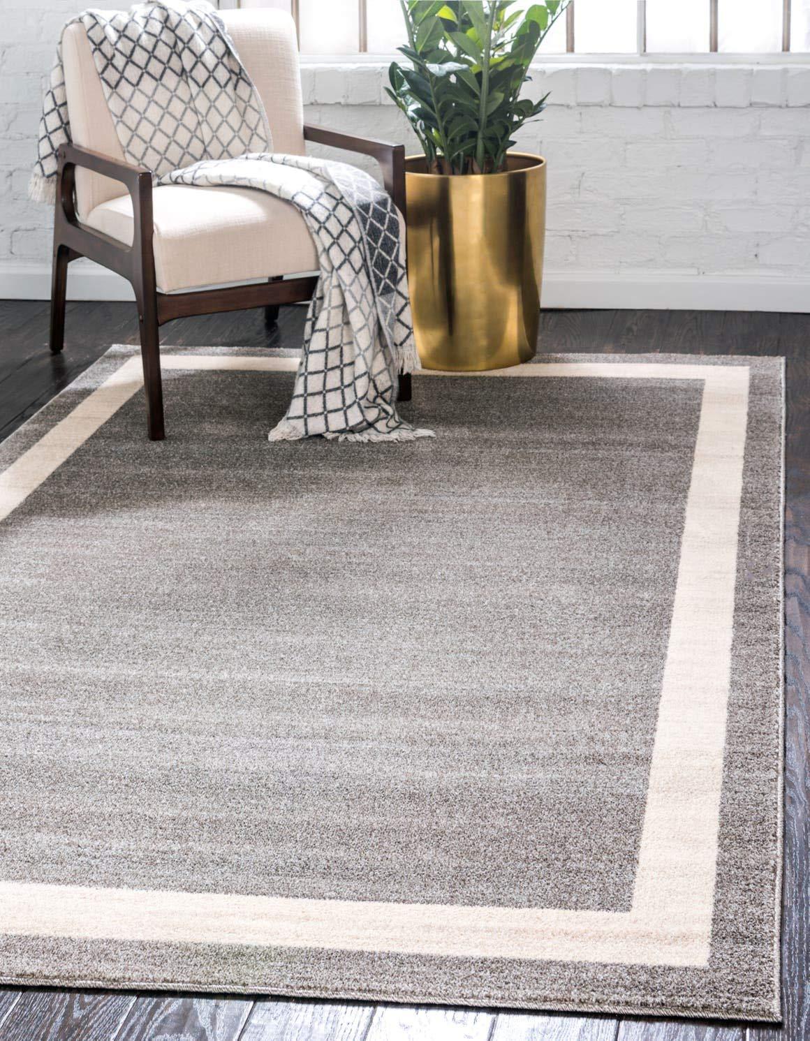 Del Mar Maria Gray 5' 0 x 8' 0 Area Rug
