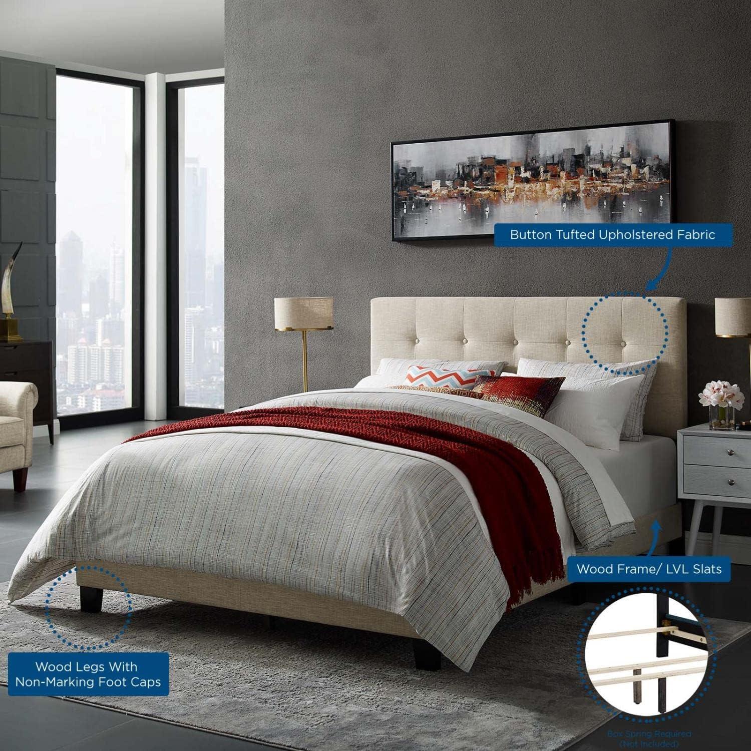 Amira Upholstered Platform Bed